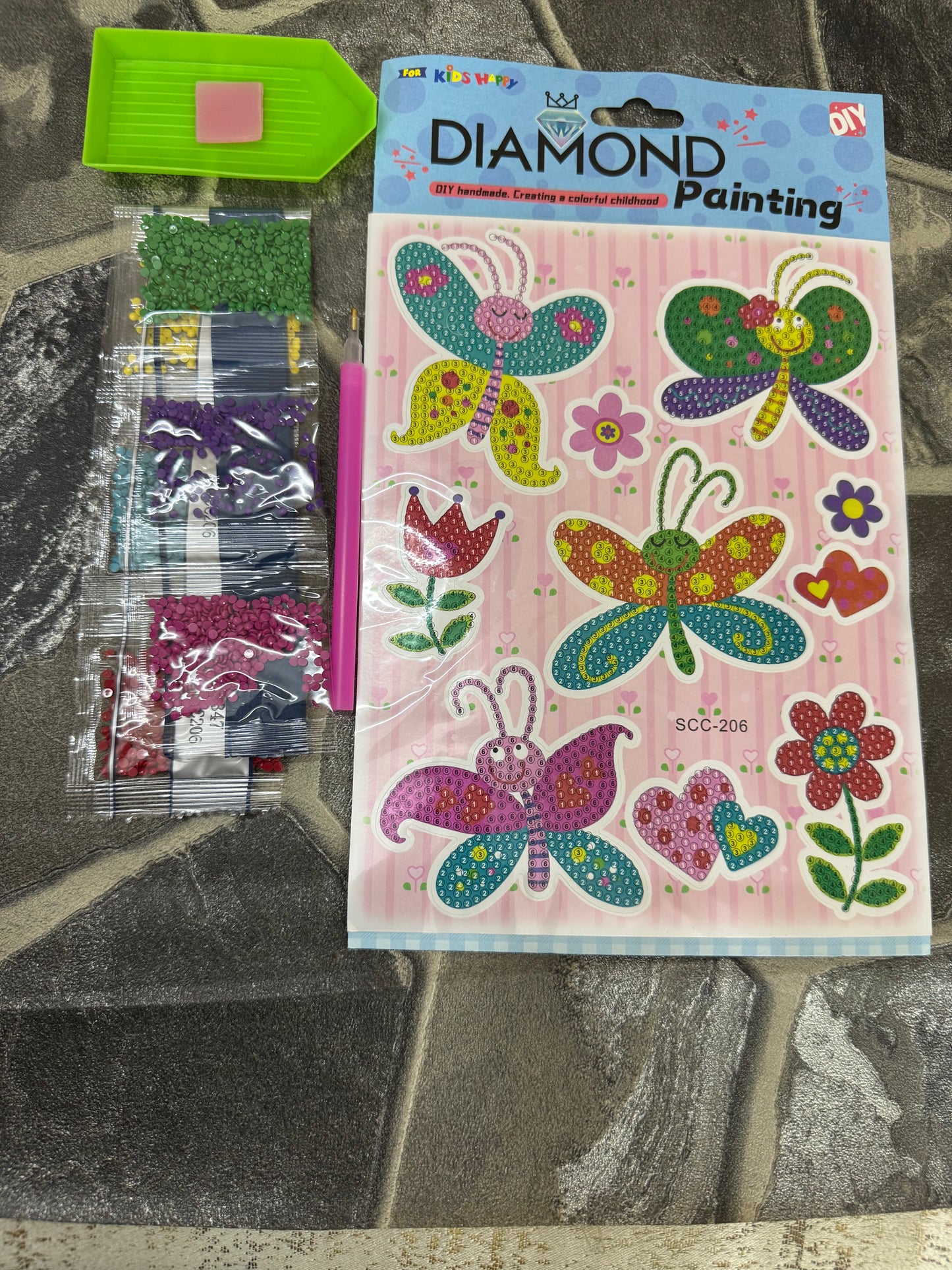 Diamond Painting With Stickers