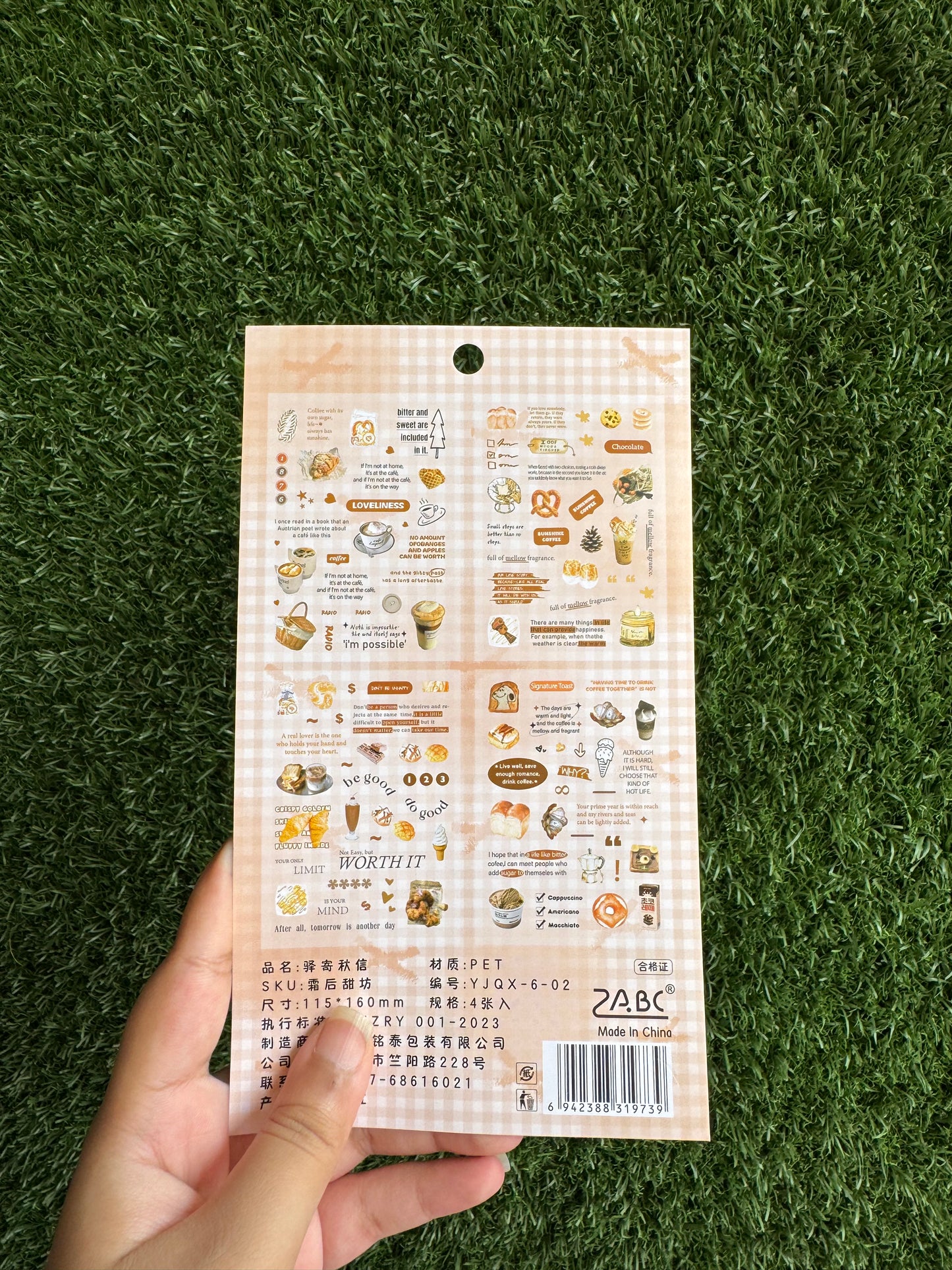 Aesthetic Sticker Sheets