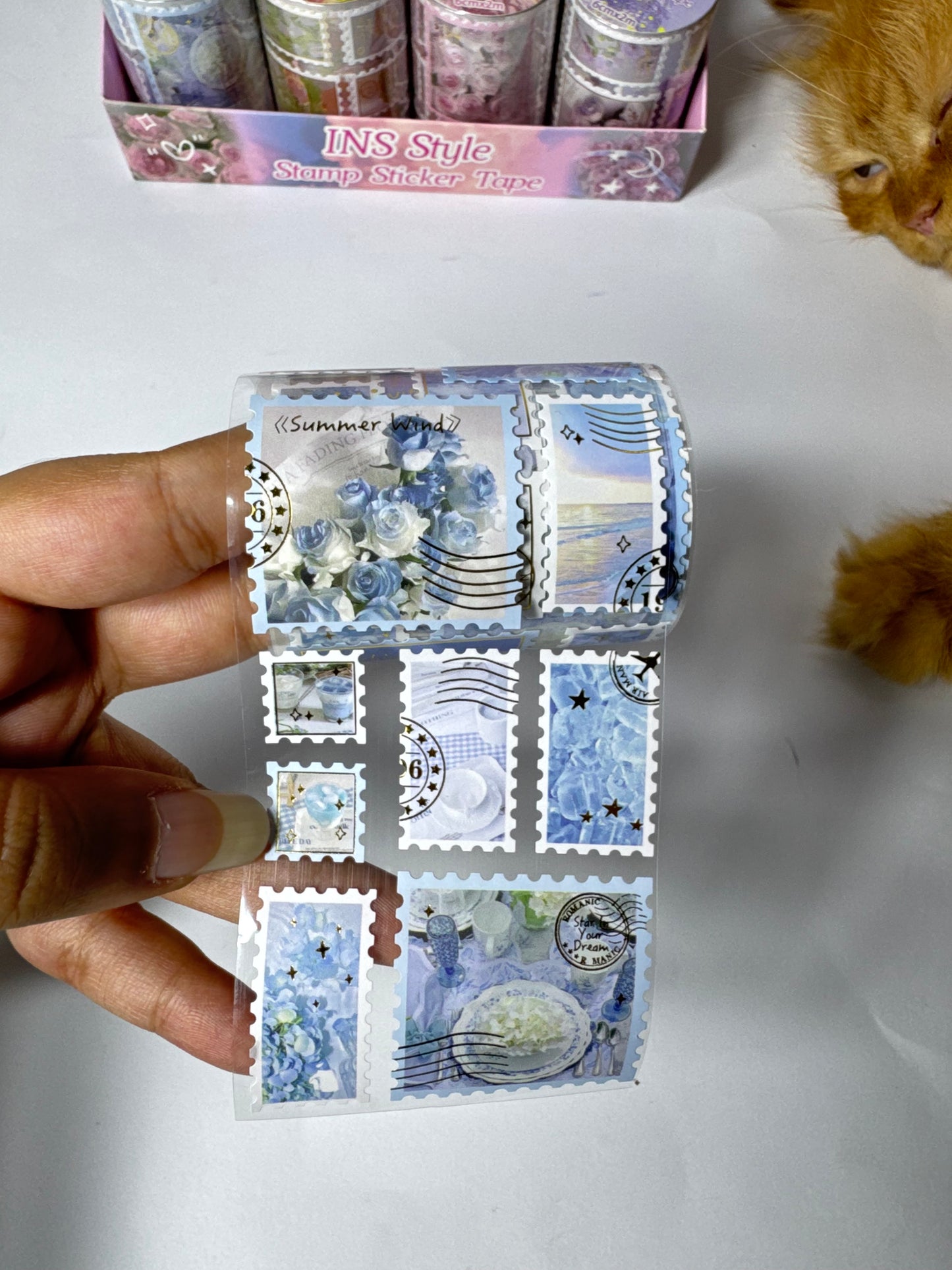 INS Style | Stamp Sticker tape roll