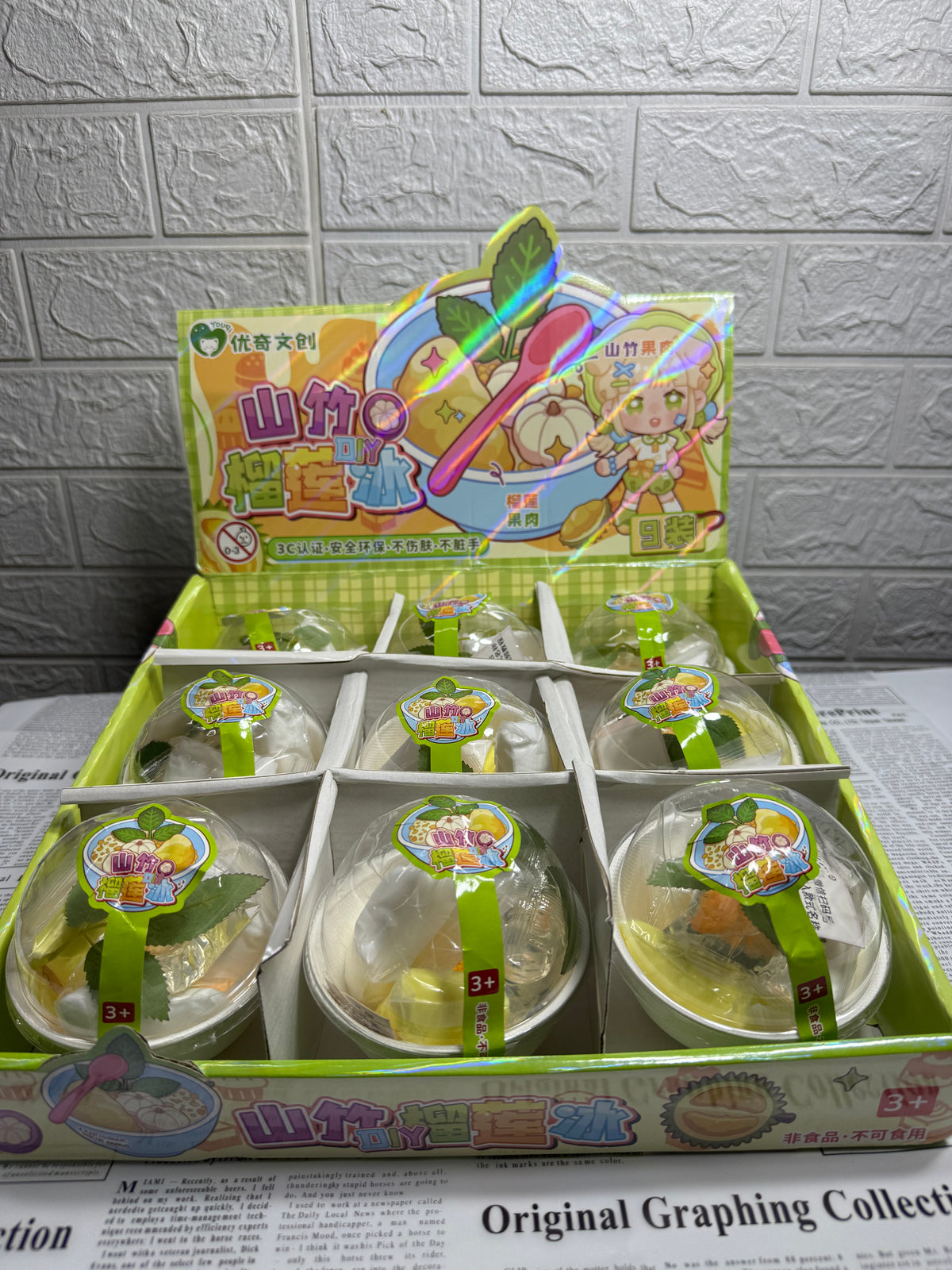 DIY | Mangosteen Durian ice desert kit |