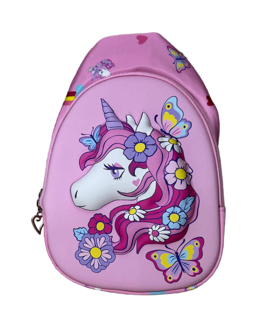 Unicorn 3D Cross Body Bag