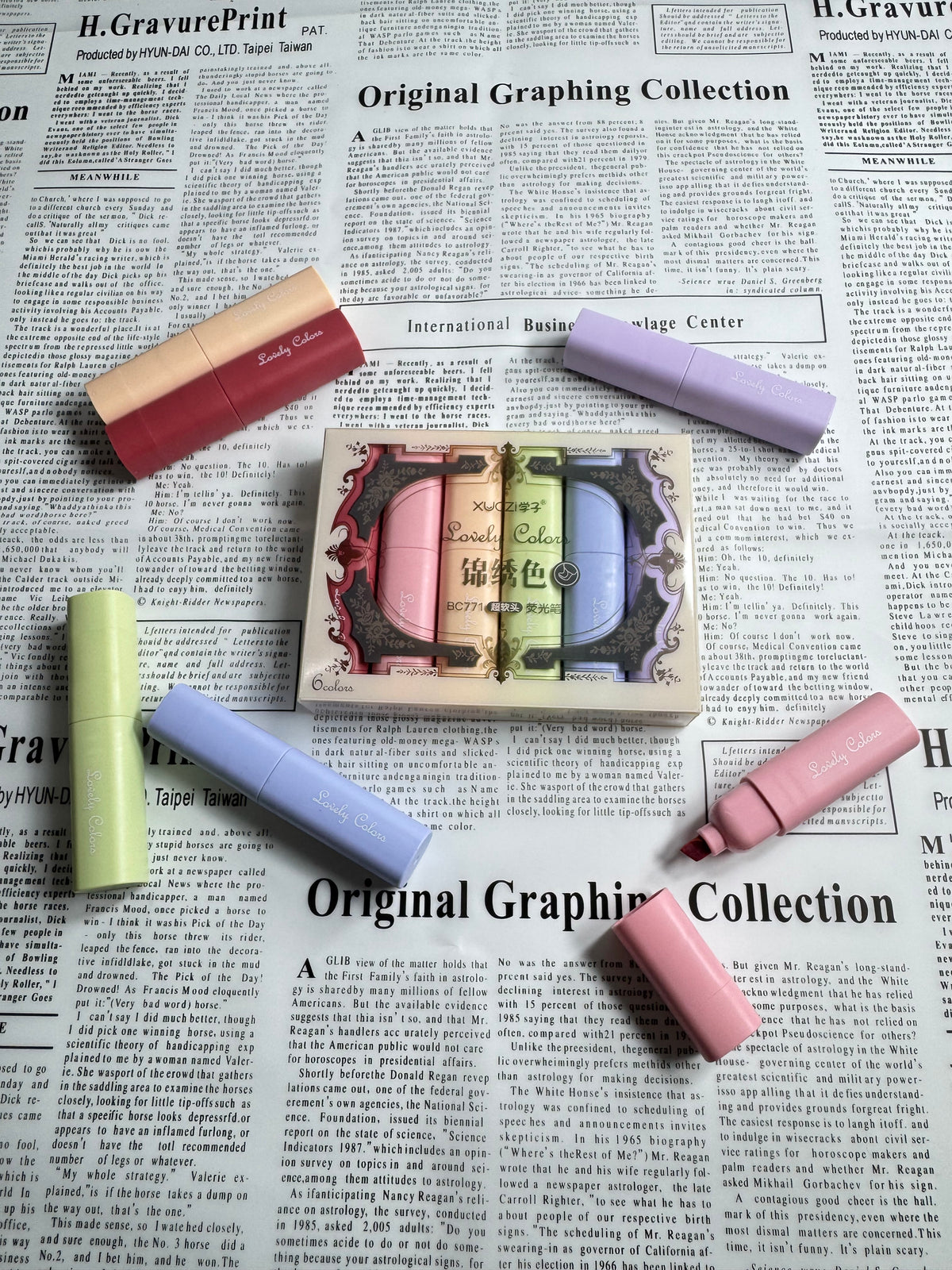 Aesthetic Highlighter Pack