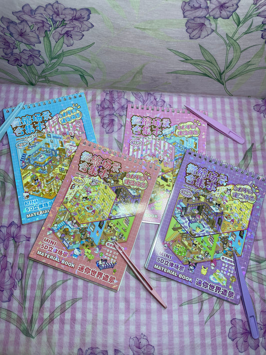 Kuromi stickers book