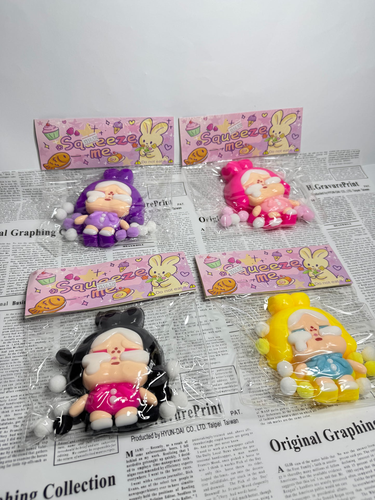 Cry baby Character squishy