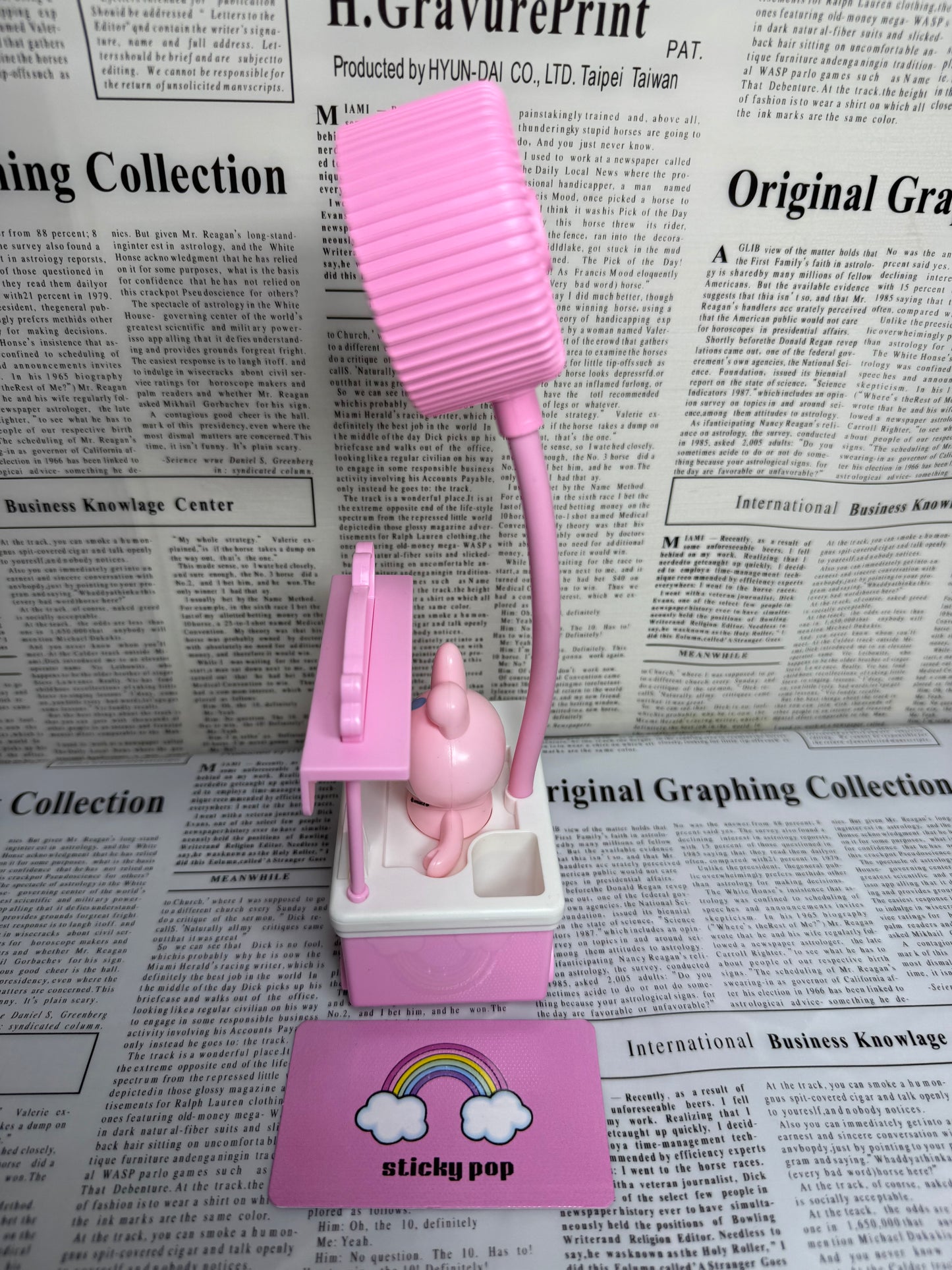 Kawaii Ice-Cream Cart LED Night Desk Lamp