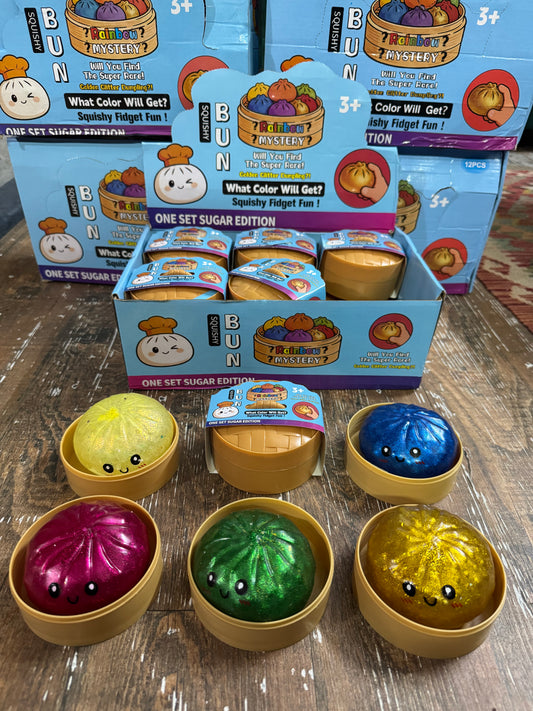 Glitter Dumpling Squishy |Toys for kids | Stress Relief Toy