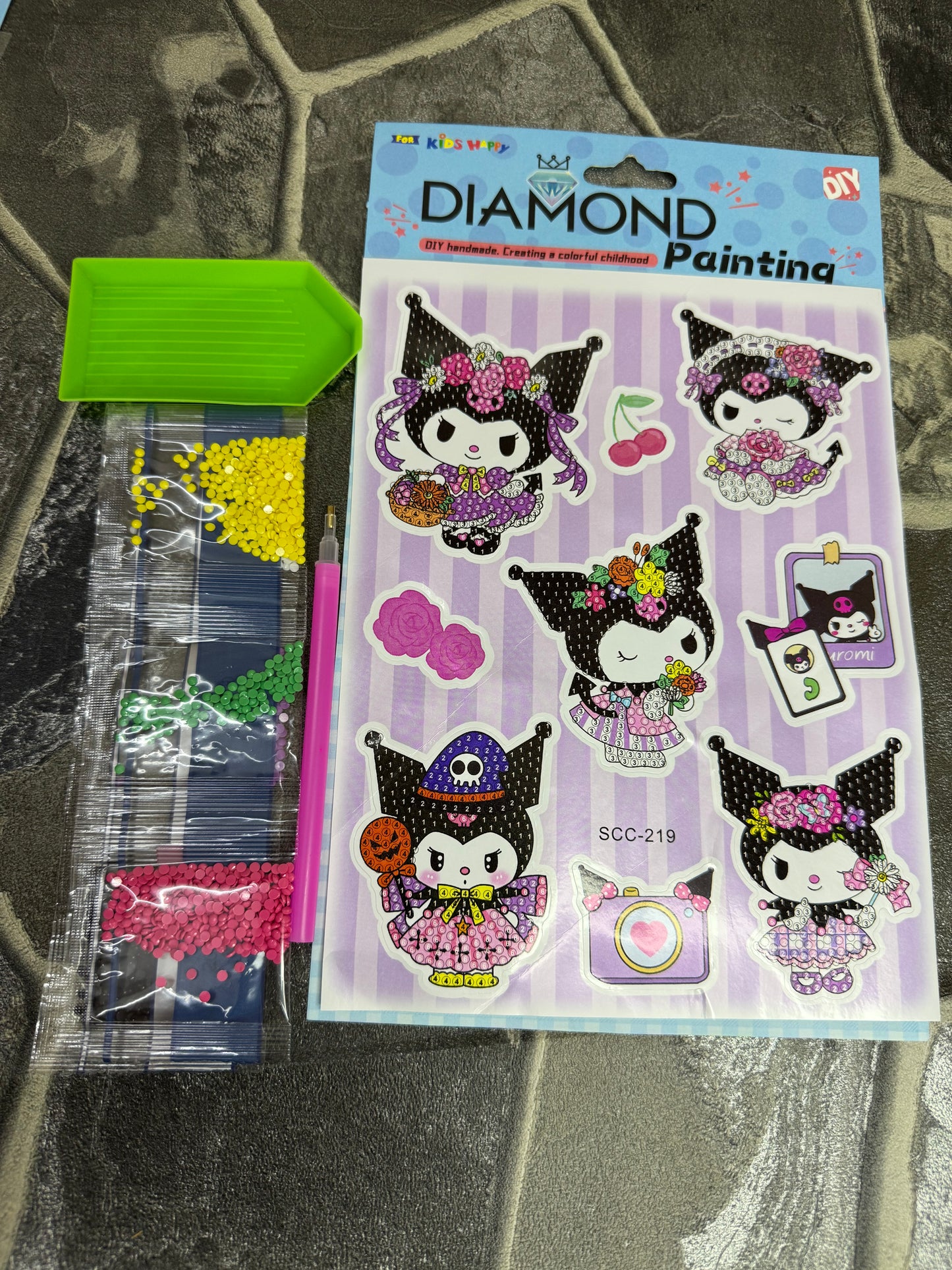 Diamond Painting With Stickers