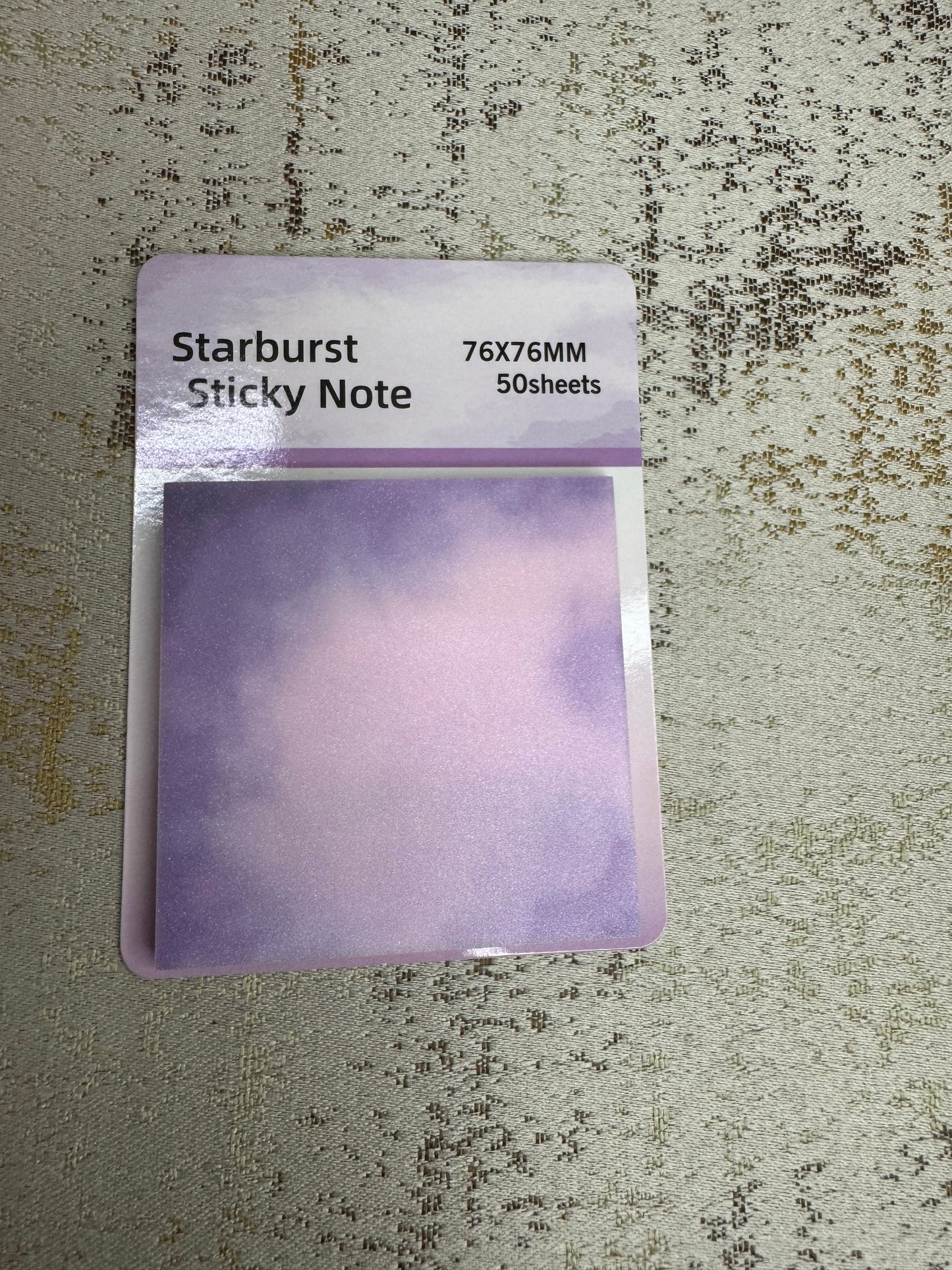 Stardust sticky notes