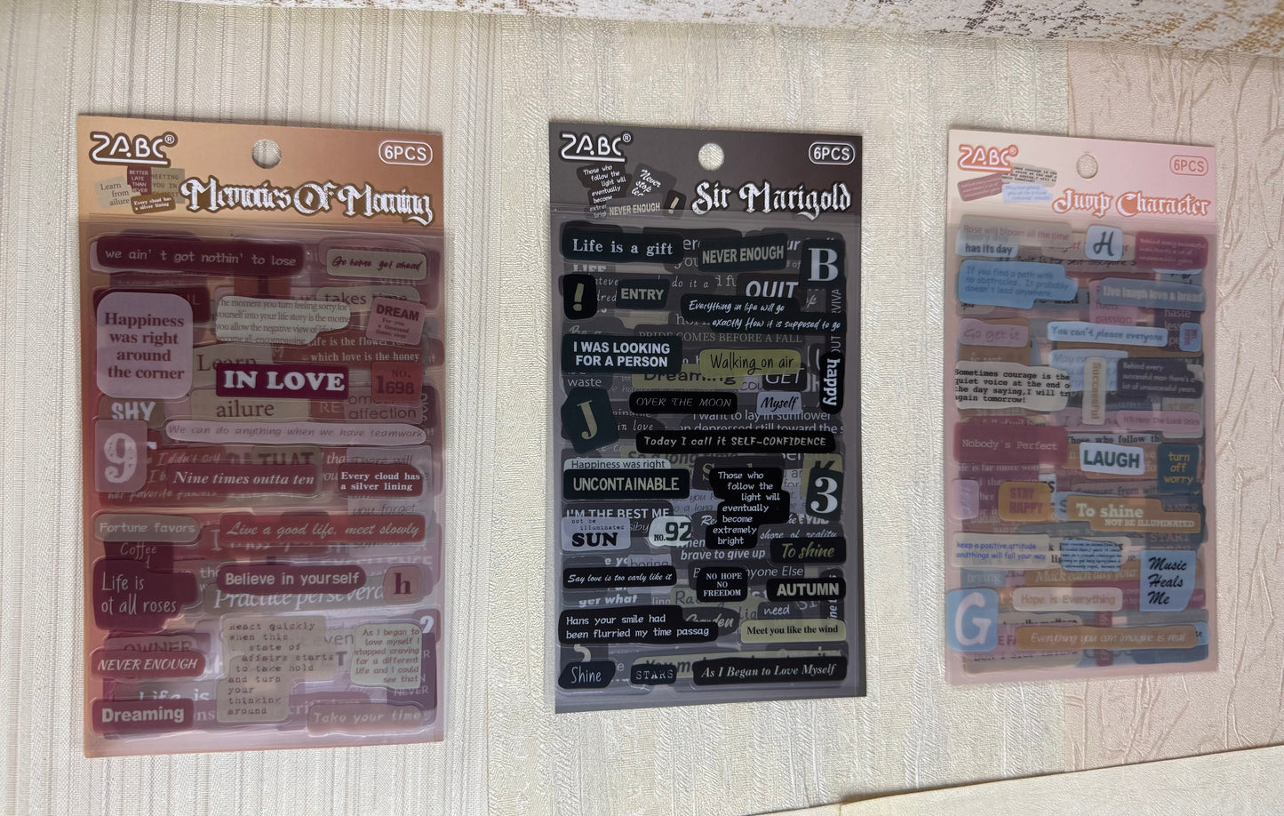 Sticker Sheets