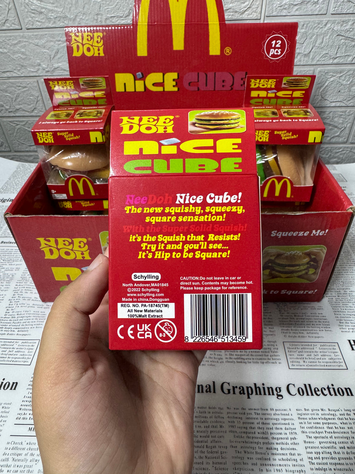 Needoh McDonald’s Burger Squishy
