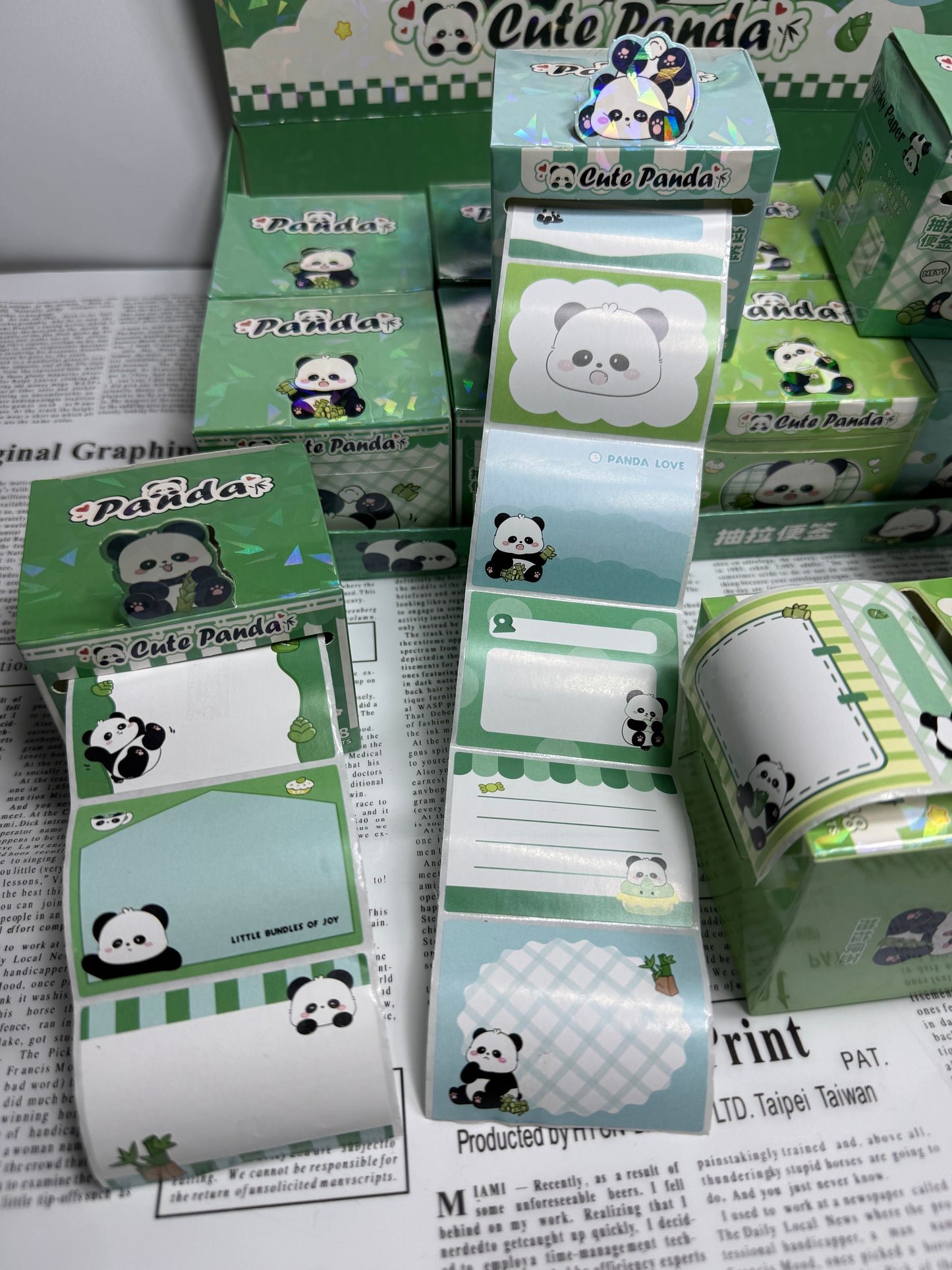 Panda Sticker Roll