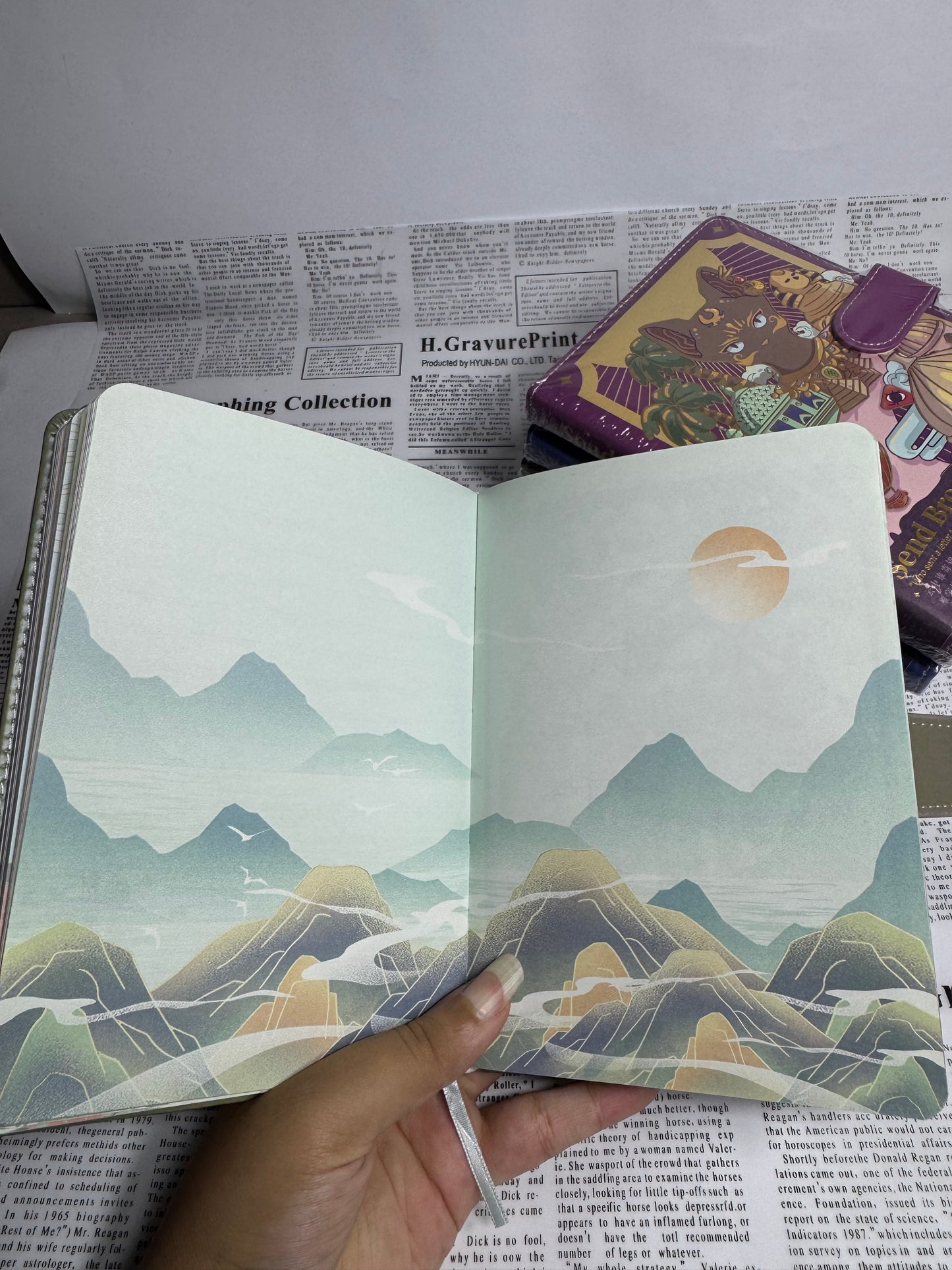 Aesthetic Animal themed journals | Send brocade |