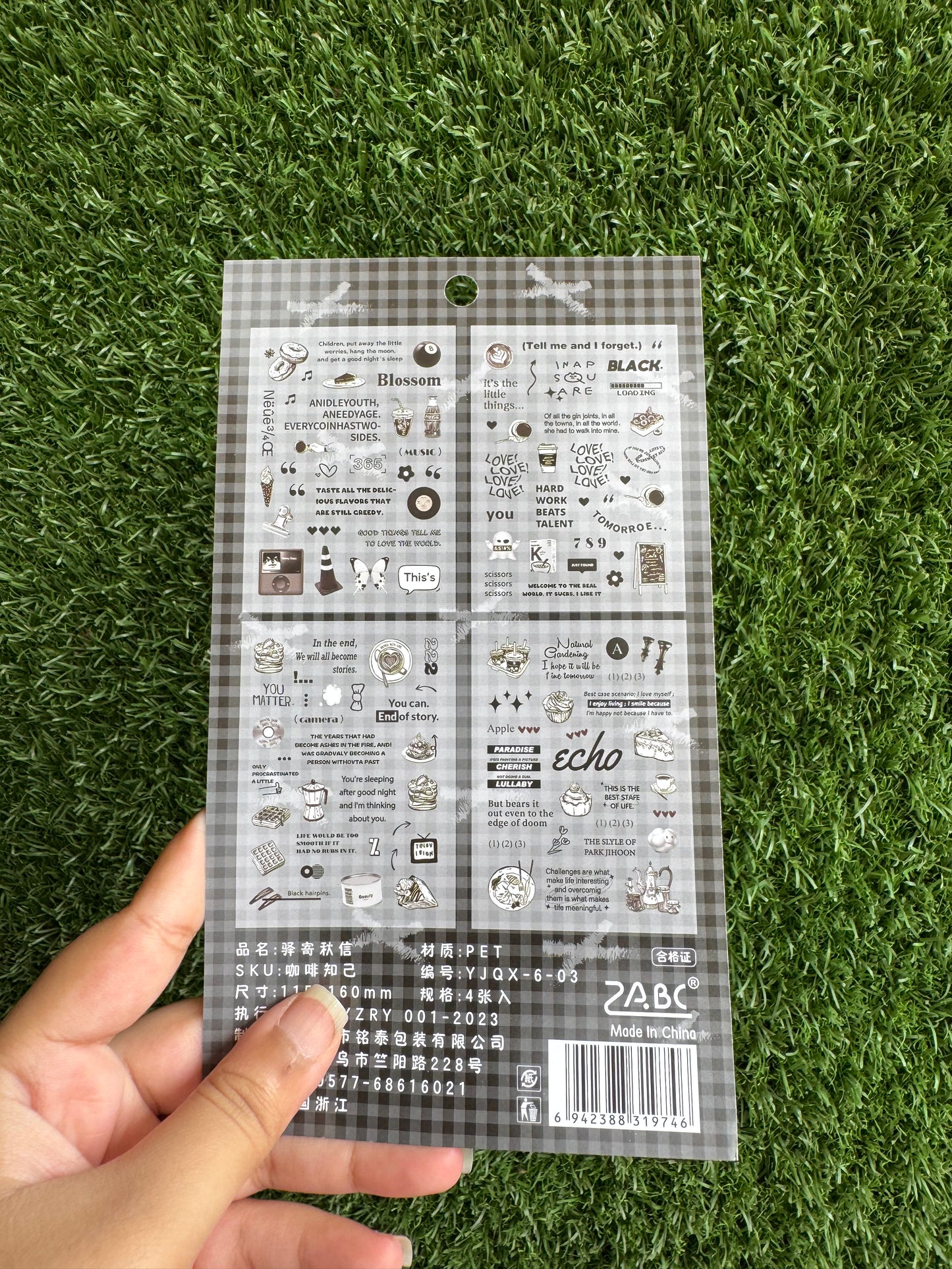 Aesthetic Sticker Sheets