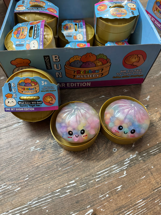Rainbow Orbeez Dumpling Squishy