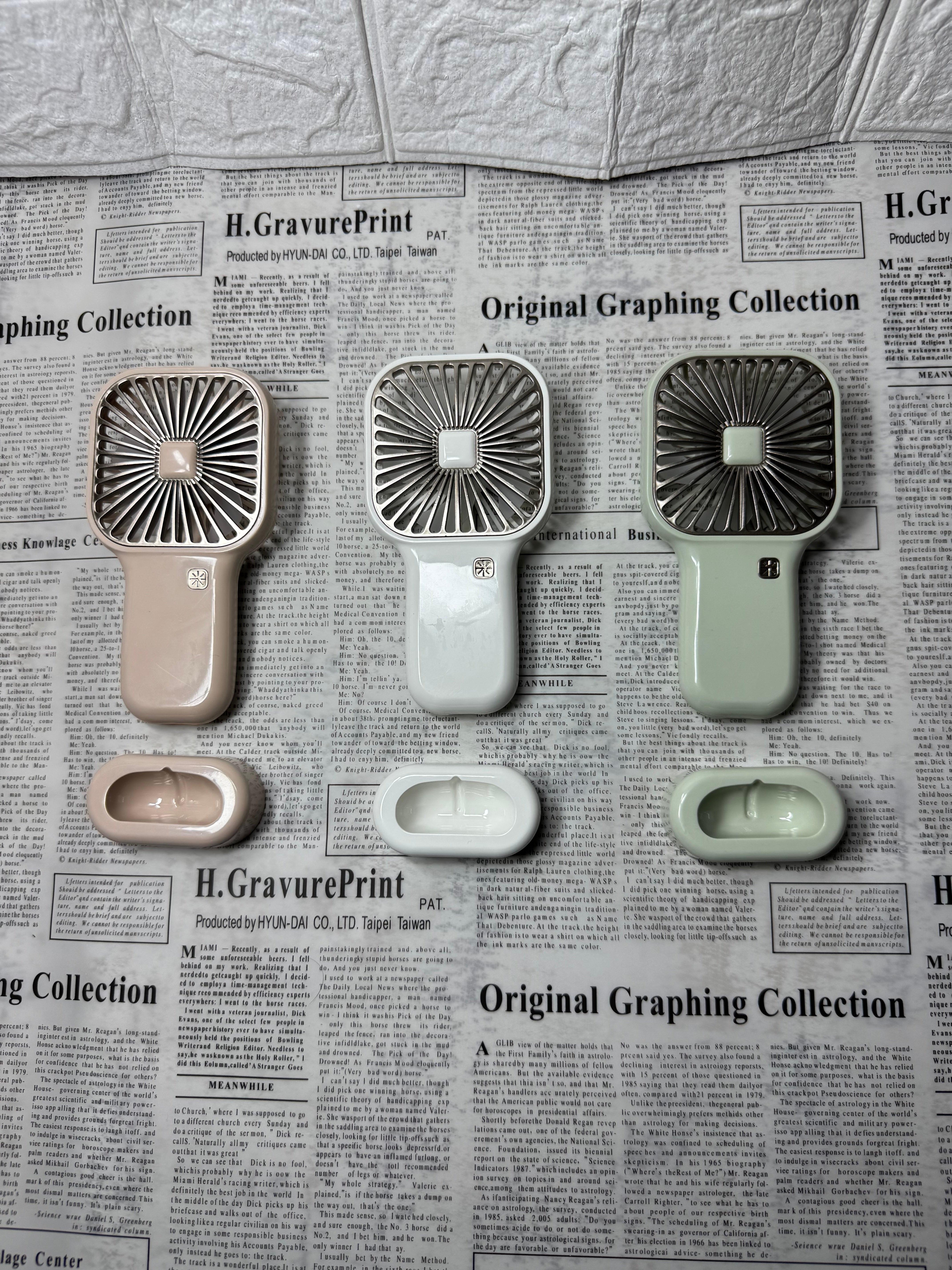 6-Speed Portable Rechargeable Mini Fan | Summer Storm Outdoor Fan ...