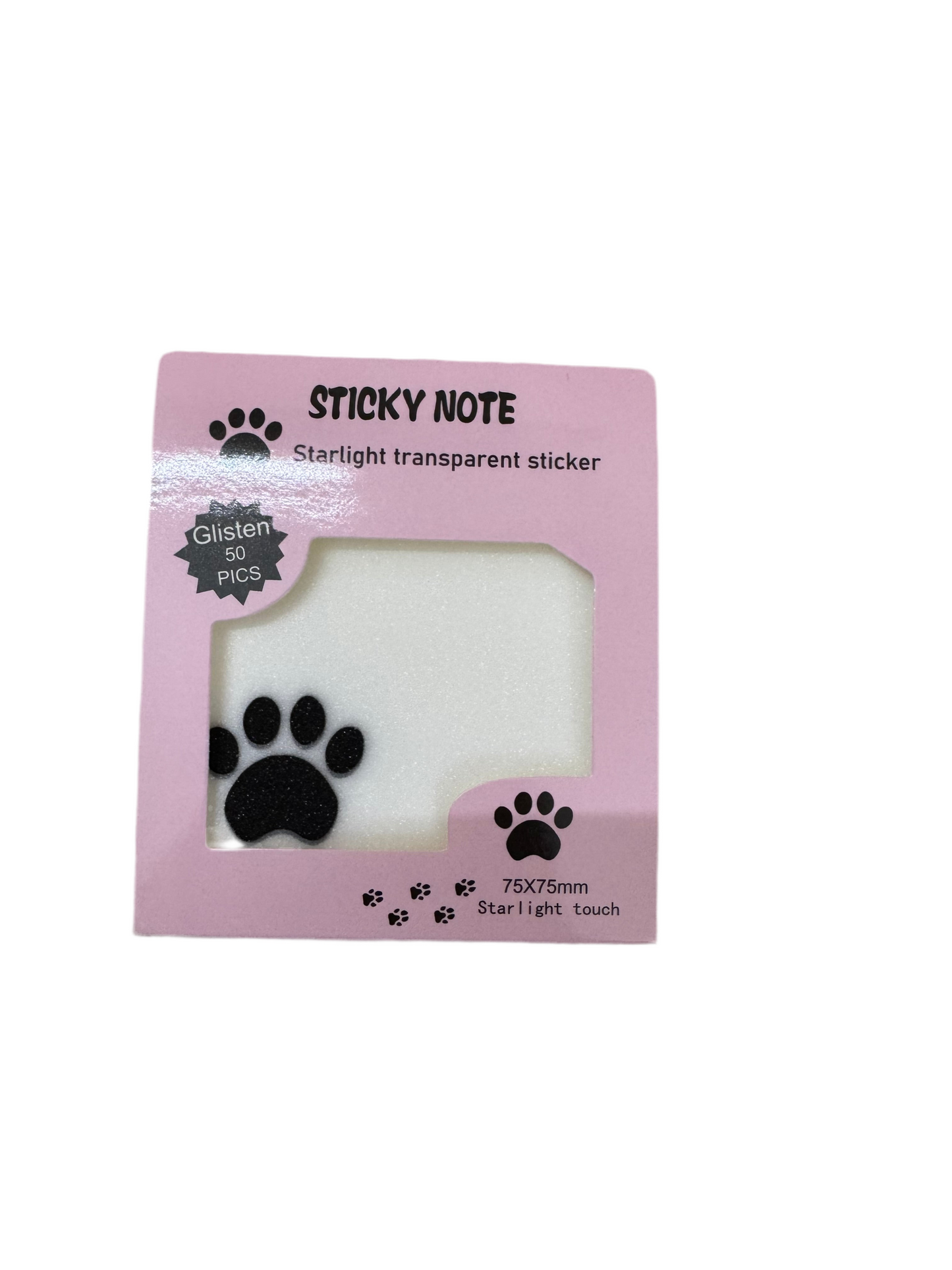 Sticky notes transparent