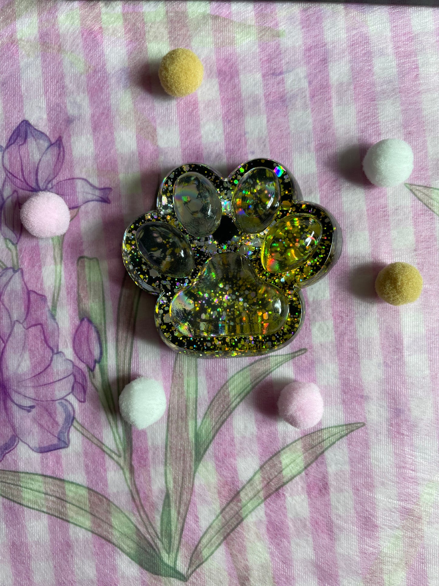 Paw 🐾 Glitter Squishy