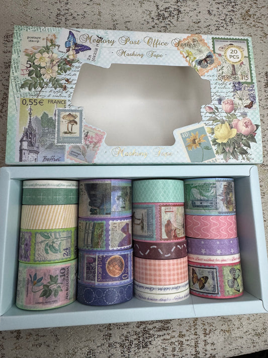 Memory Post Office Washi Tape Box