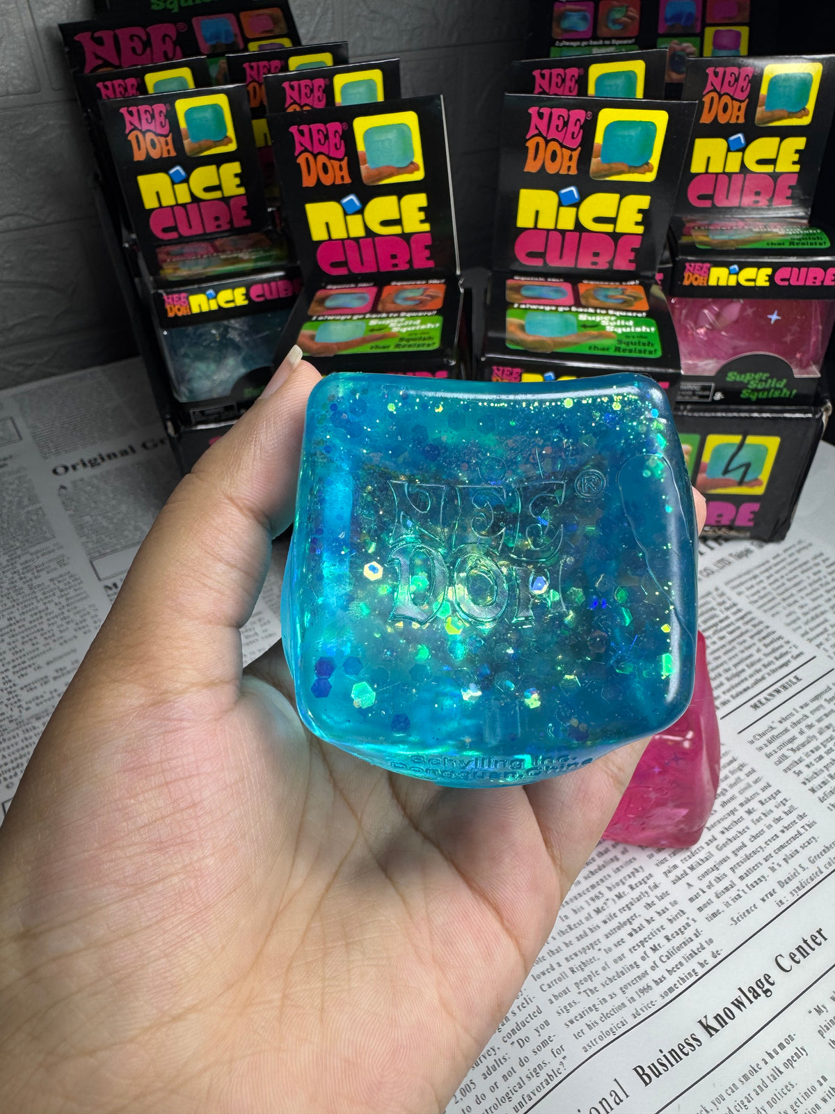 Needoh Cube Squishy