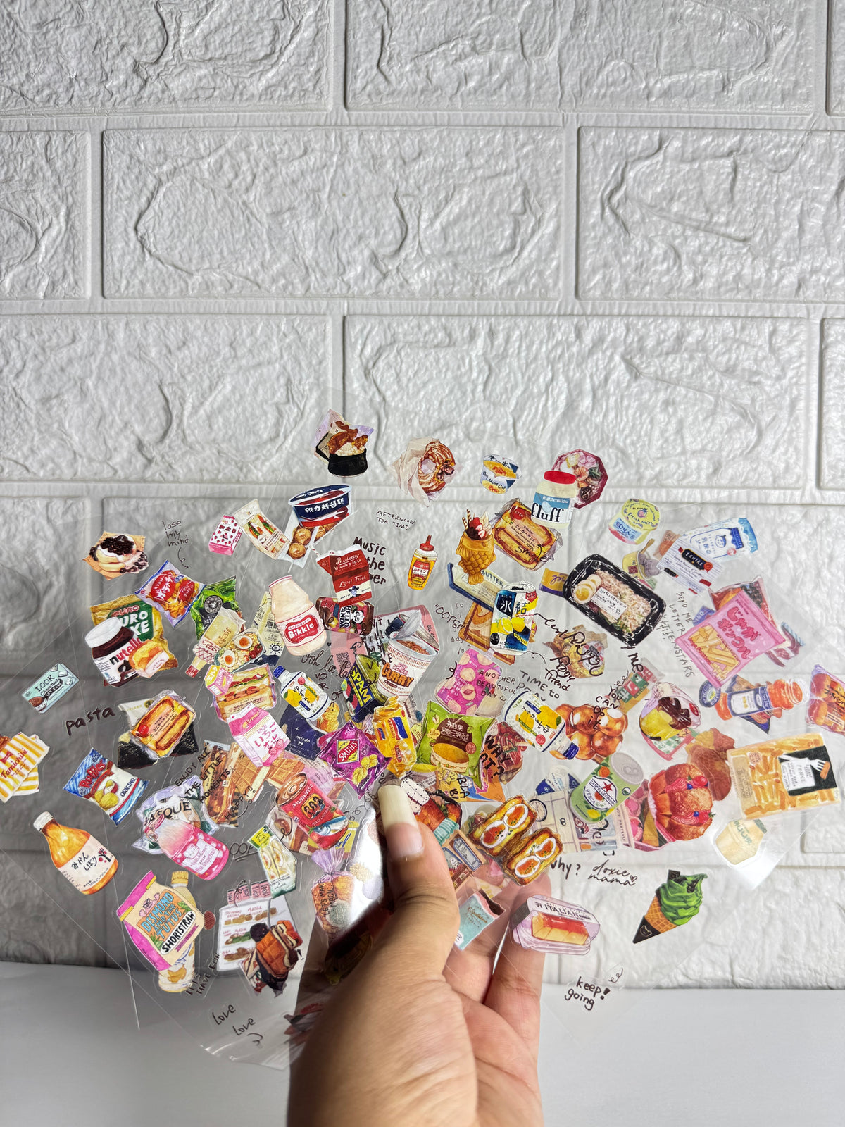 Snack journal Stickers