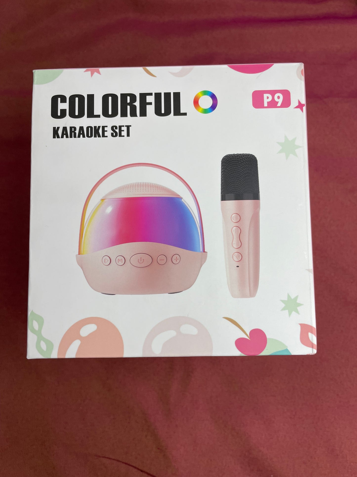 Wireless Karaoke Speaker with 2 Mics