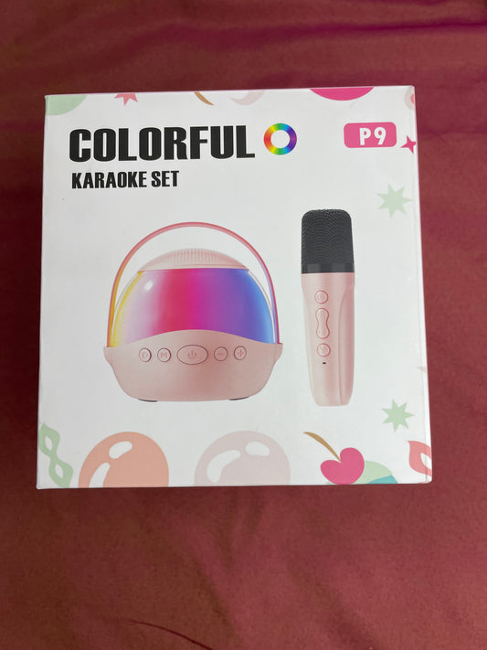 Wireless Karaoke Speaker with 2 Mics