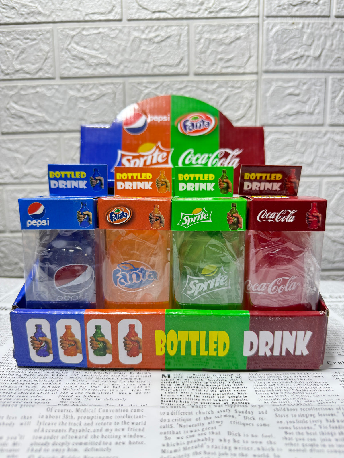 NeeDoh Soda Bottle Squishy | Coke , Pepsi , Sprite , Fanta