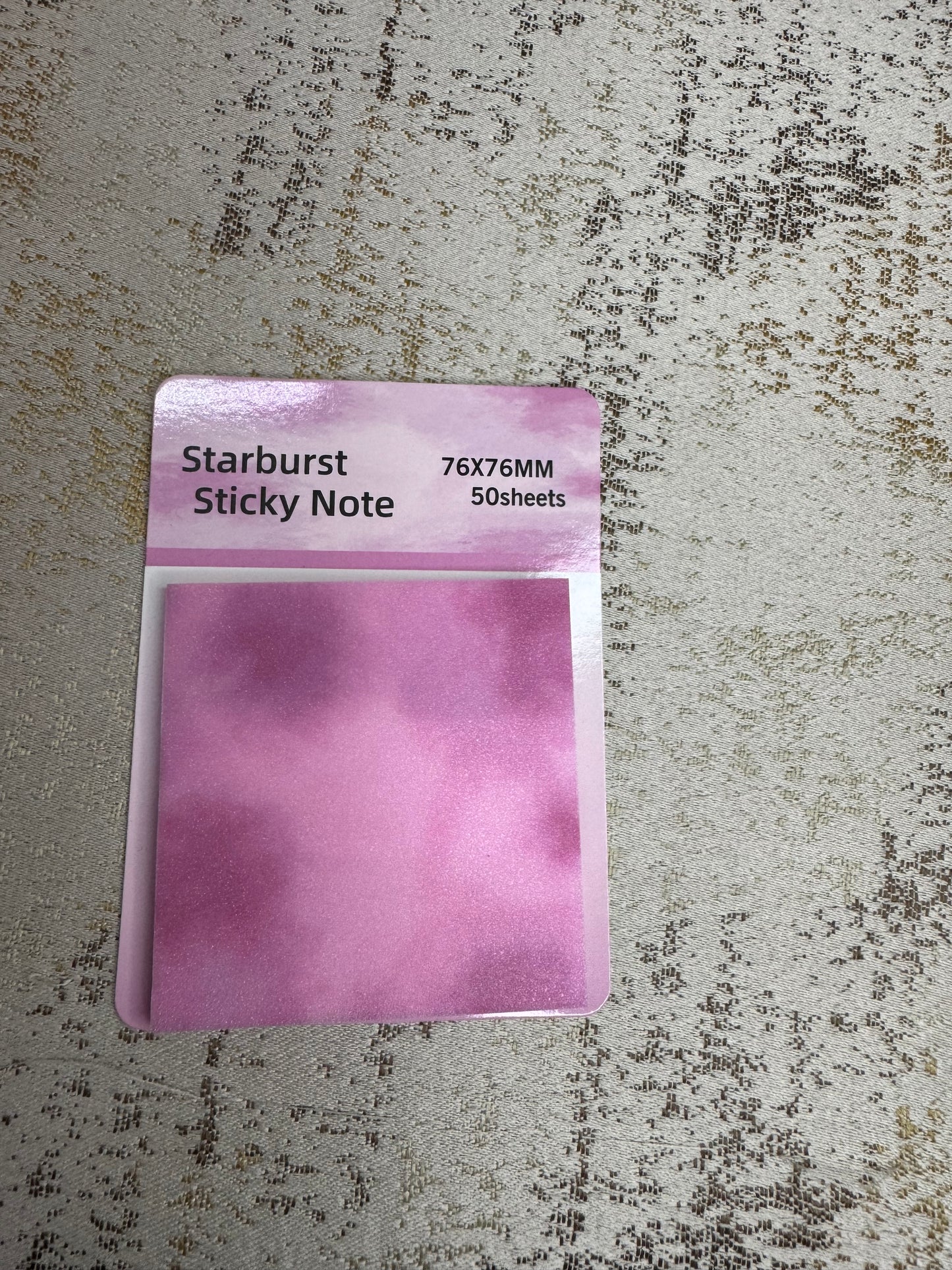 Stardust sticky notes