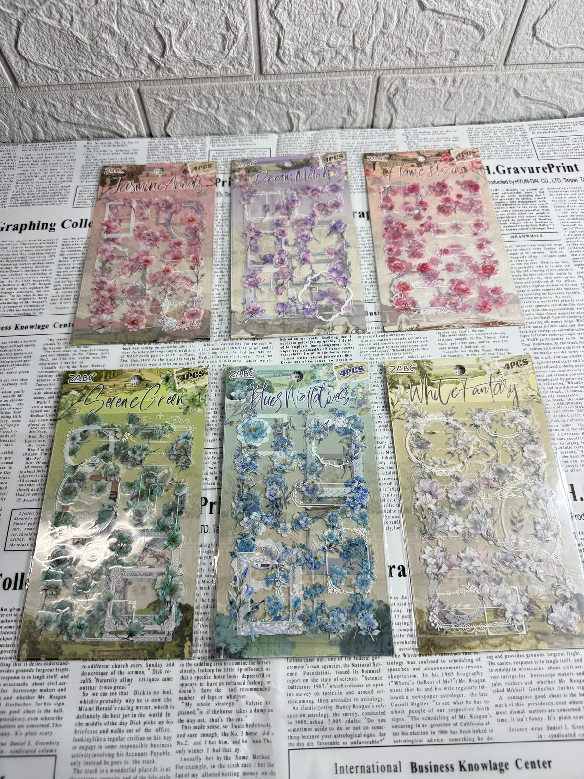 Sticker flowers