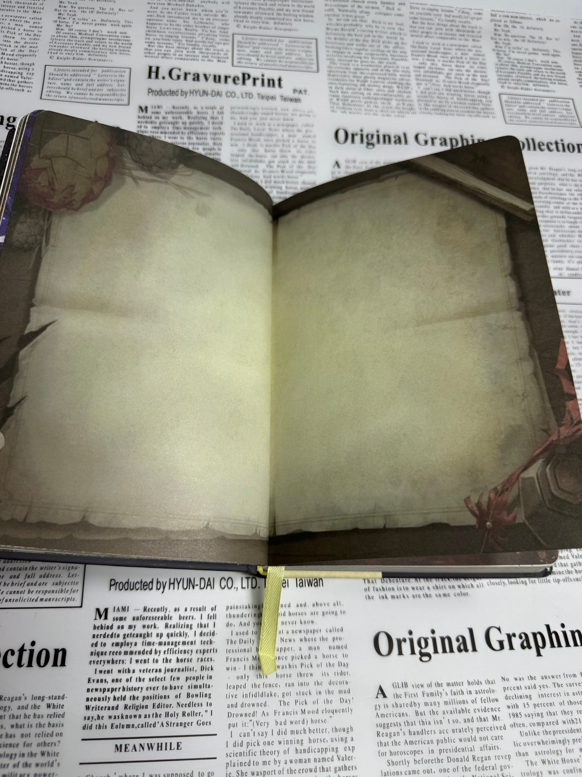 Wizard Magic Street Journal | Fantasy Adventure Notebook (Printed Pages)