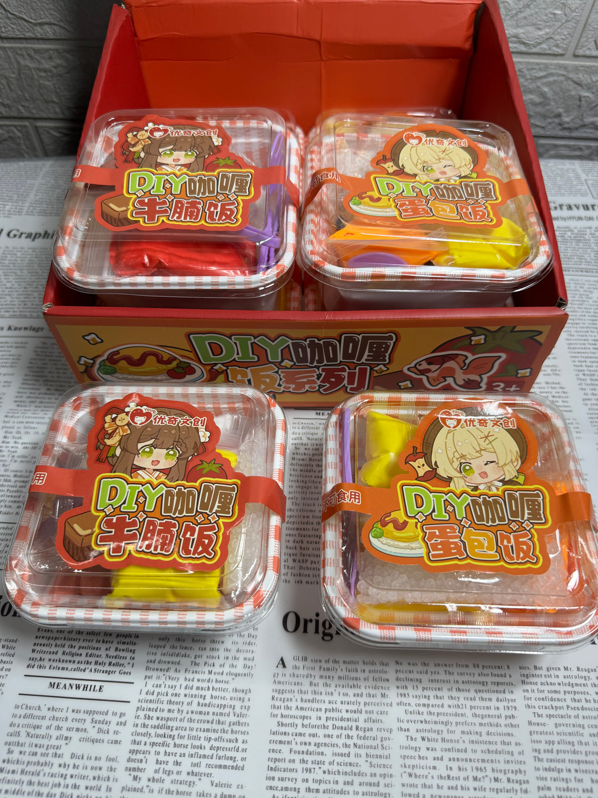 DIY | Miniature Curry rice kit |