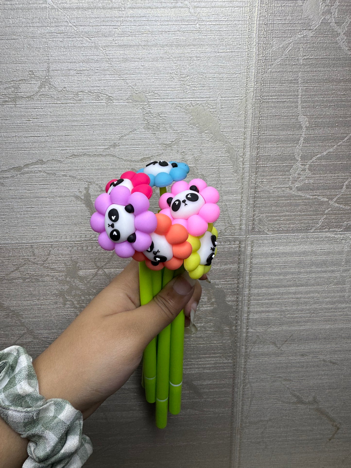 Panda Flower Gel Pen