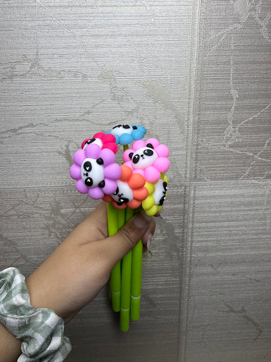 Panda Flower Gel Pen