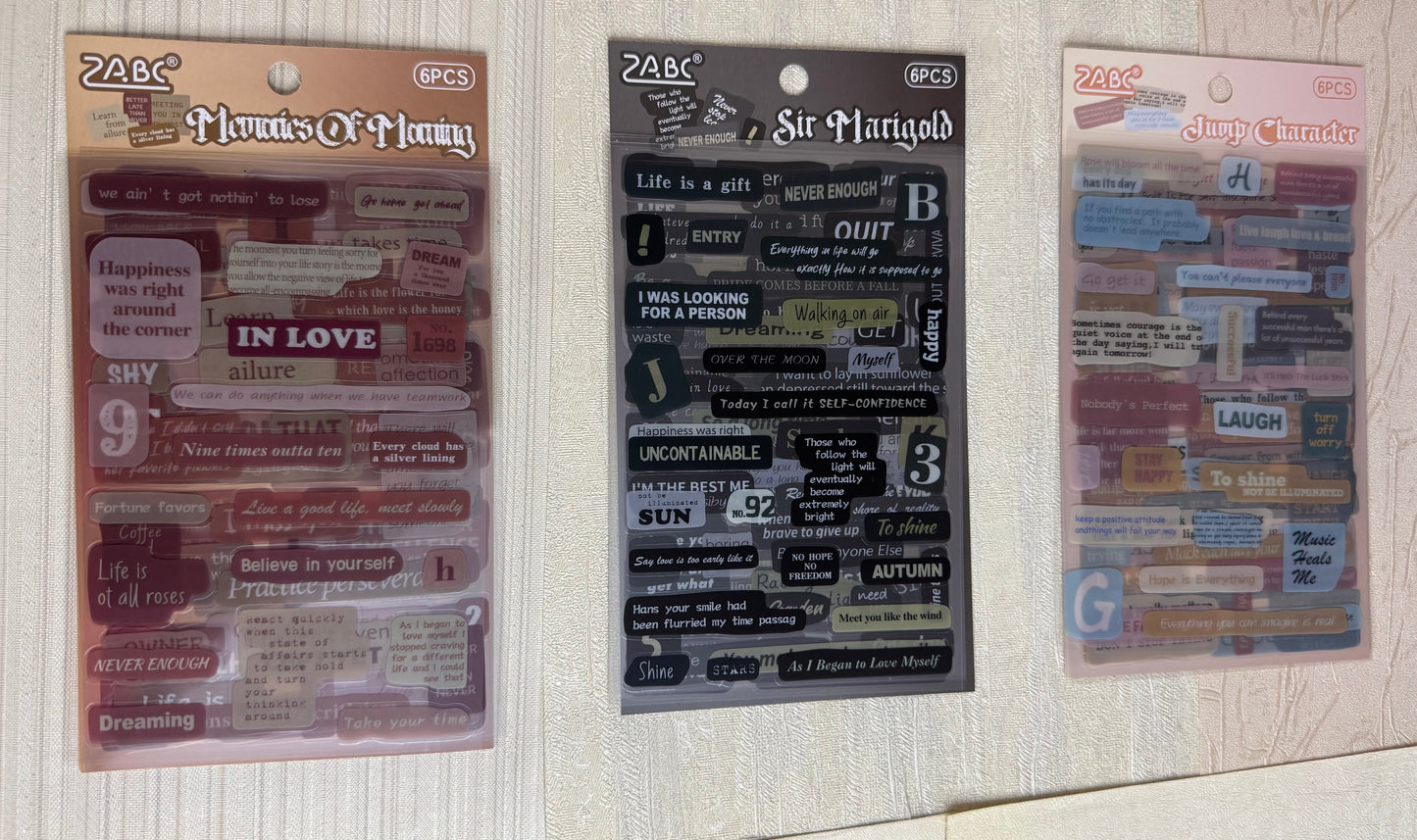 Sticker Sheets