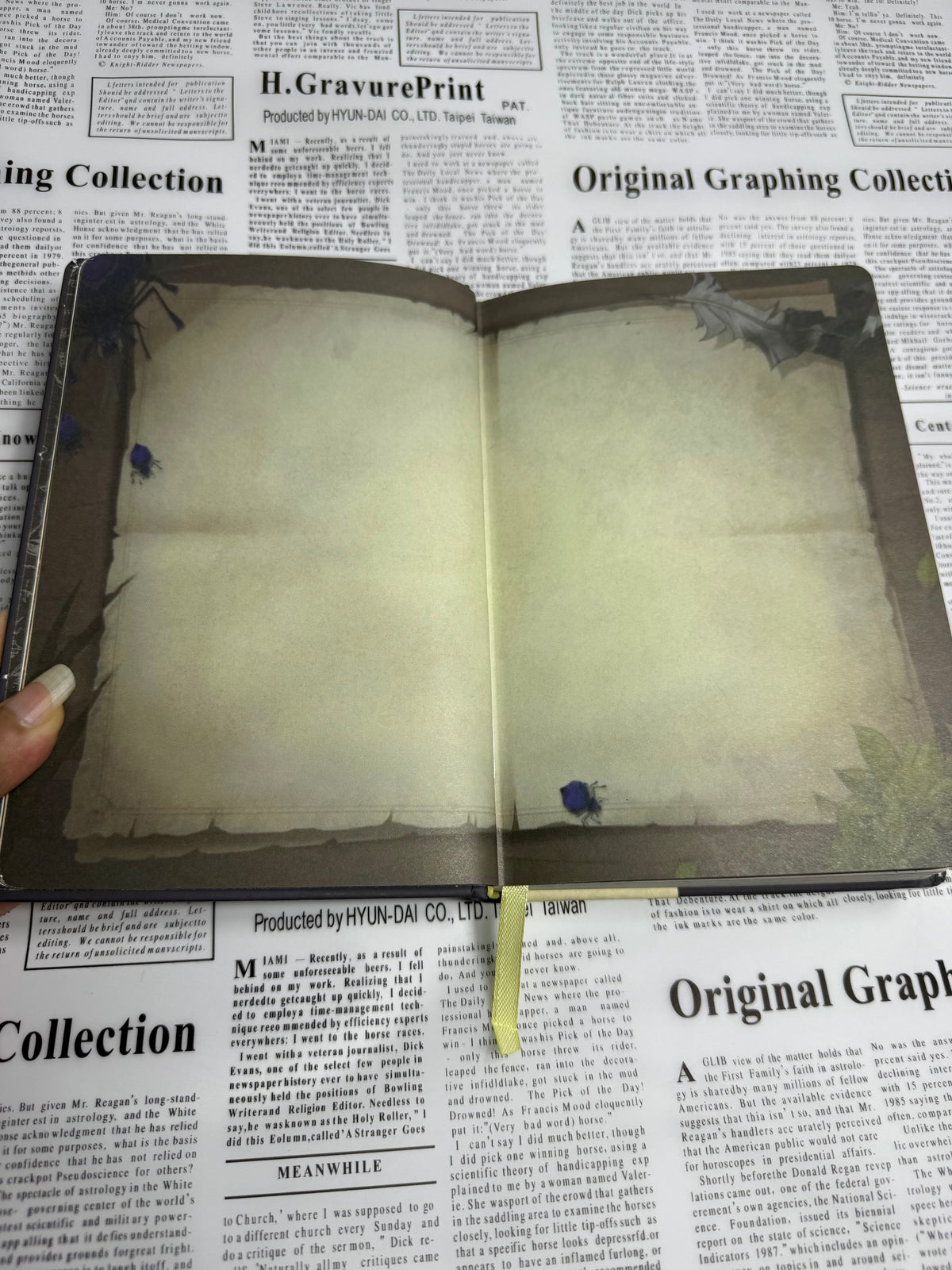 Wizard Magic Street Journal | Fantasy Adventure Notebook (Printed Pages)
