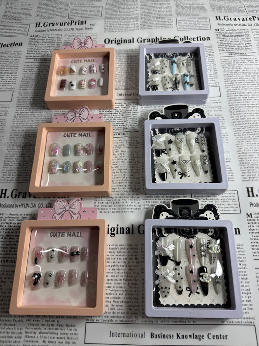Press on hands Nail Set