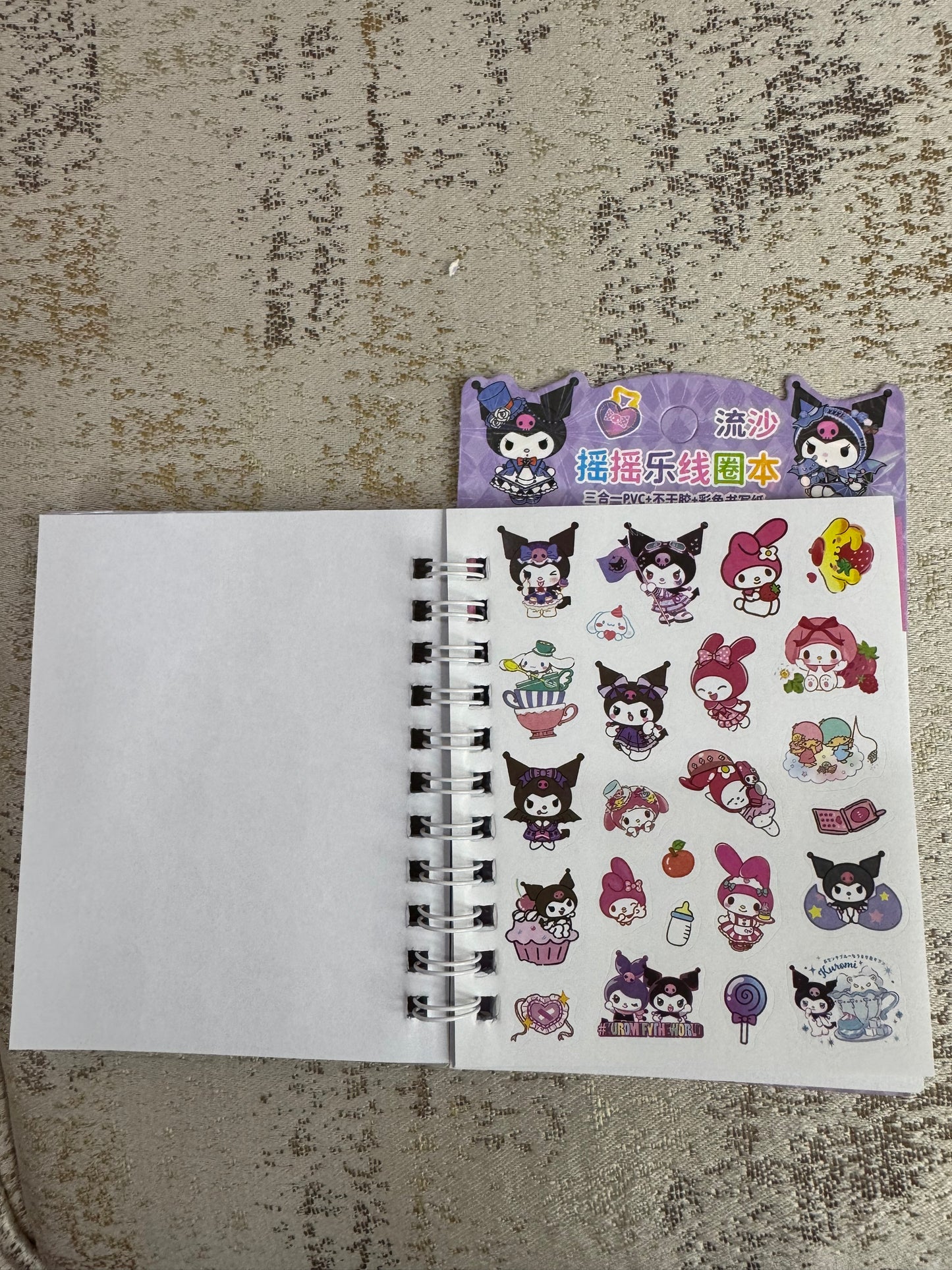 Water Diary with Stickers