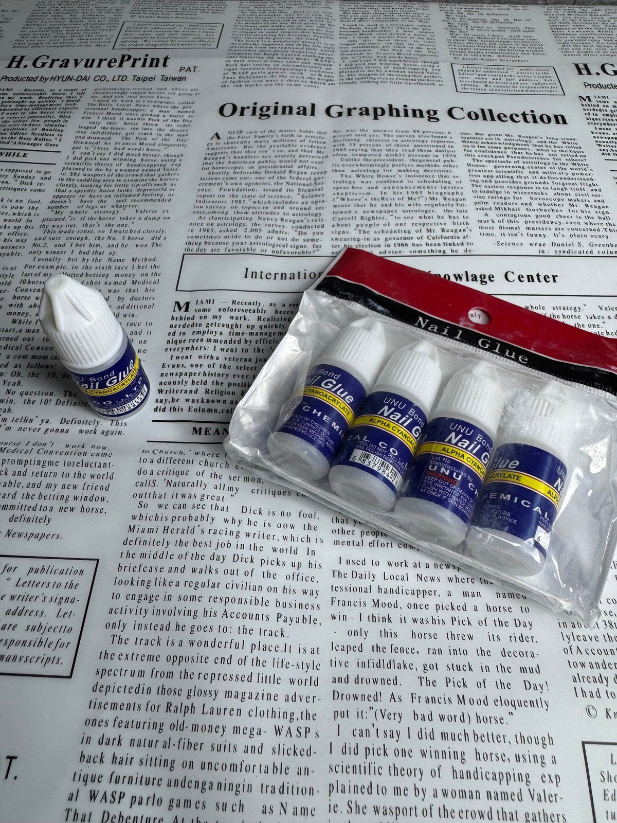 Nail glue