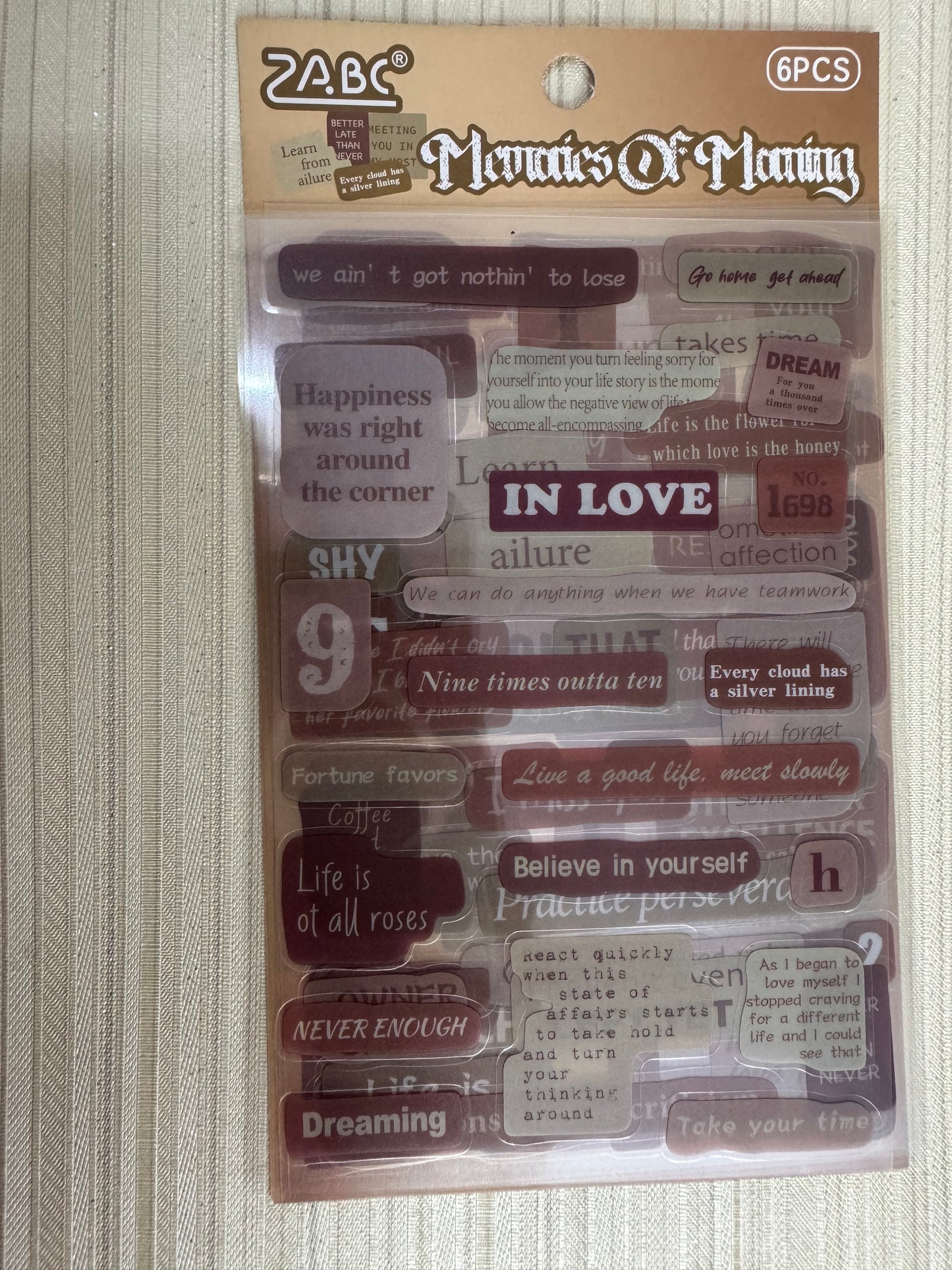 Sticker Sheets