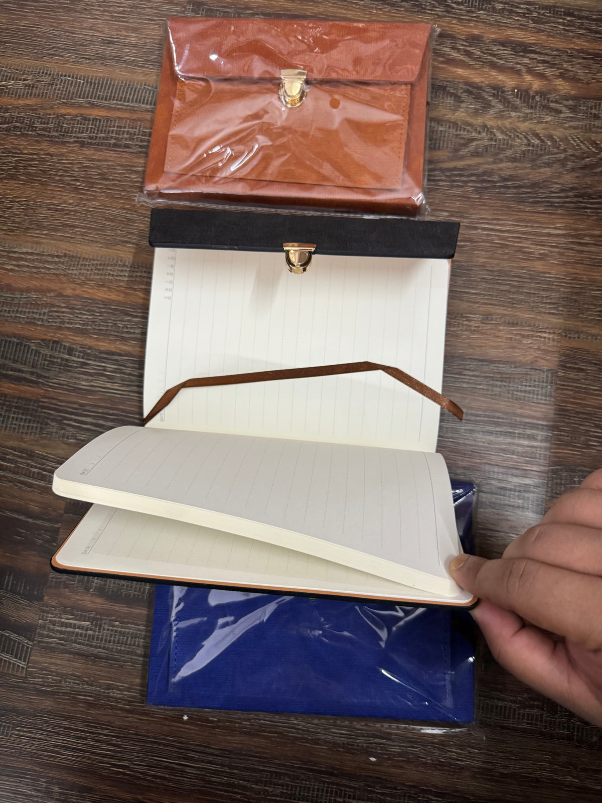 Pouch Style Diary | Phone Holder Notebook | Premium Lock Diary