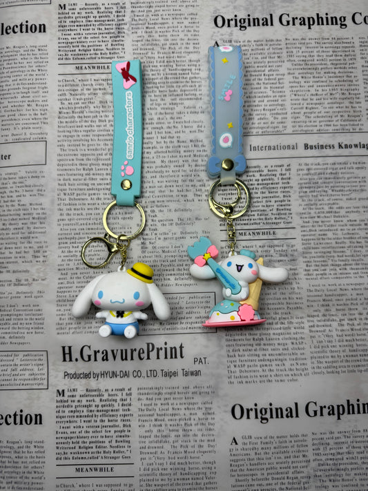 Cinnamon roll Keychain
