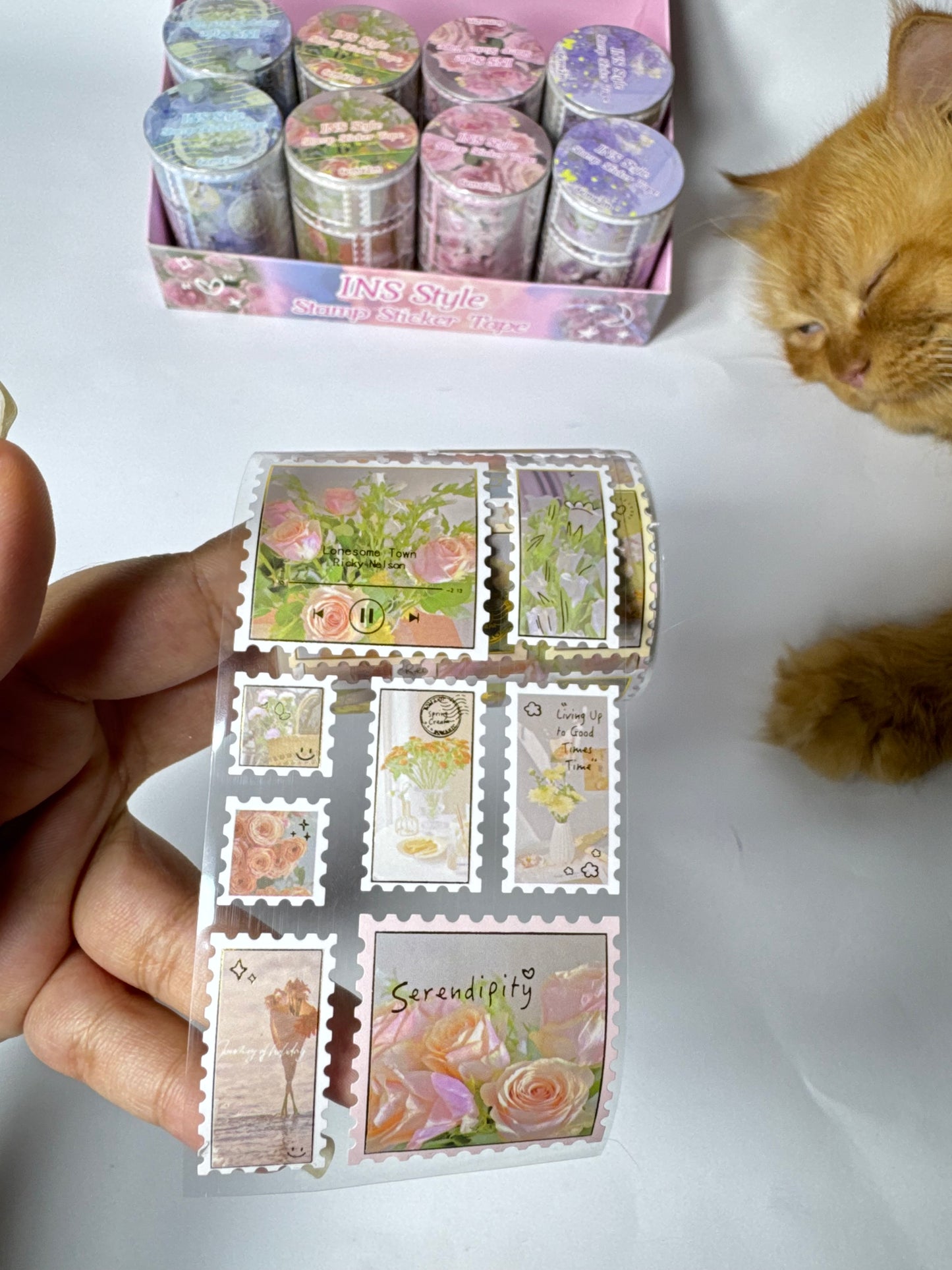 INS Style | Stamp Sticker tape roll