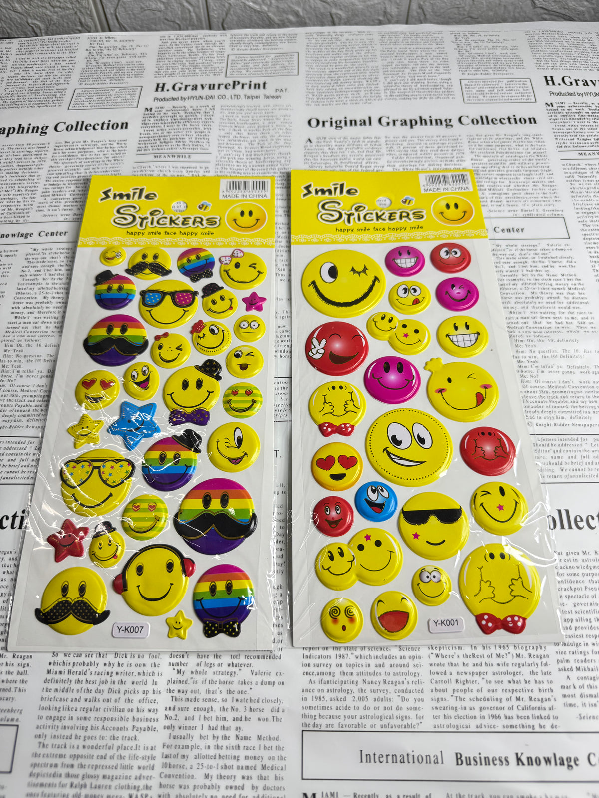 Smiley Face emojis Sticker pack