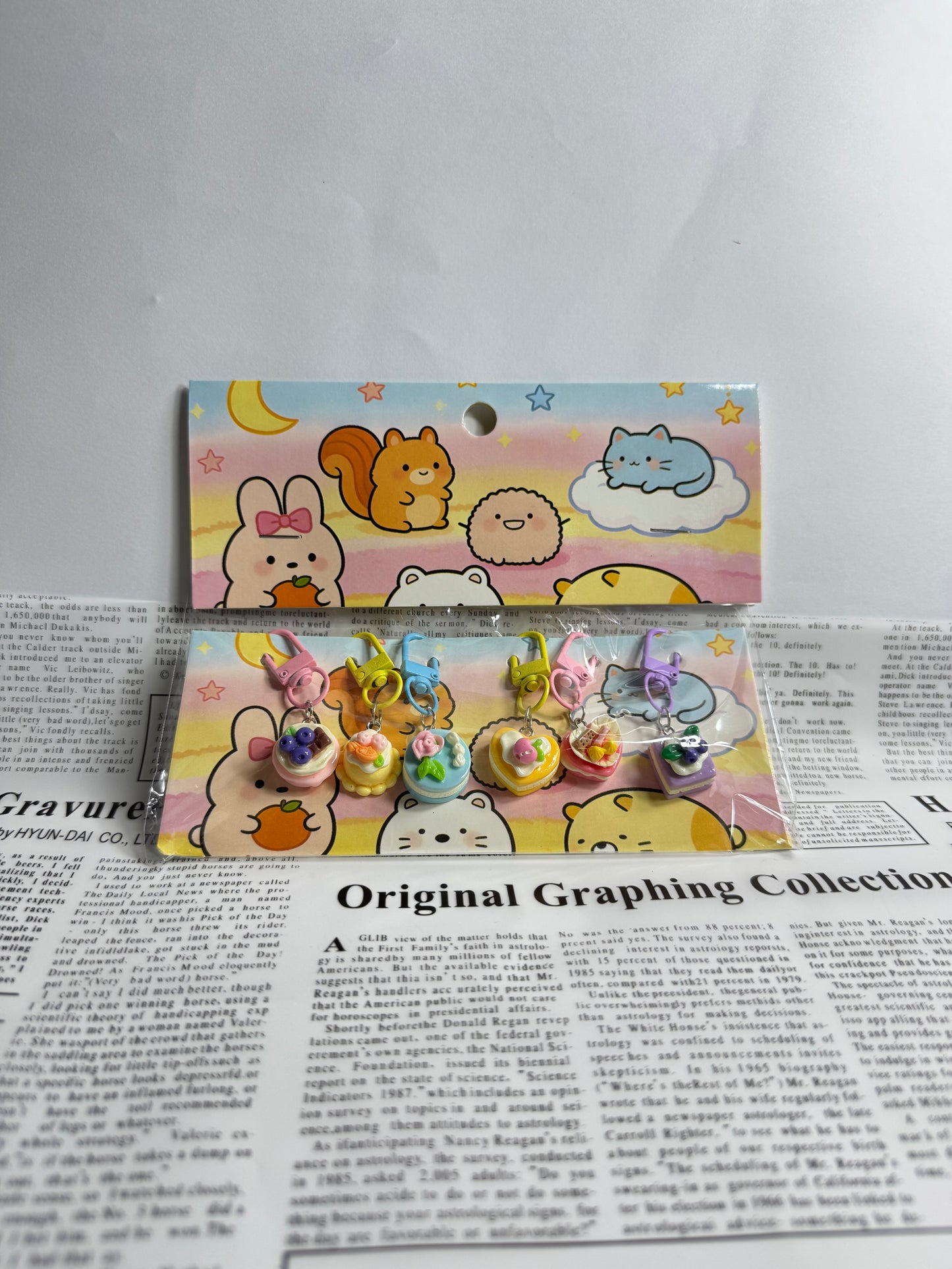 Fox, Desert, Rabbit themed Bag charms/Key chains