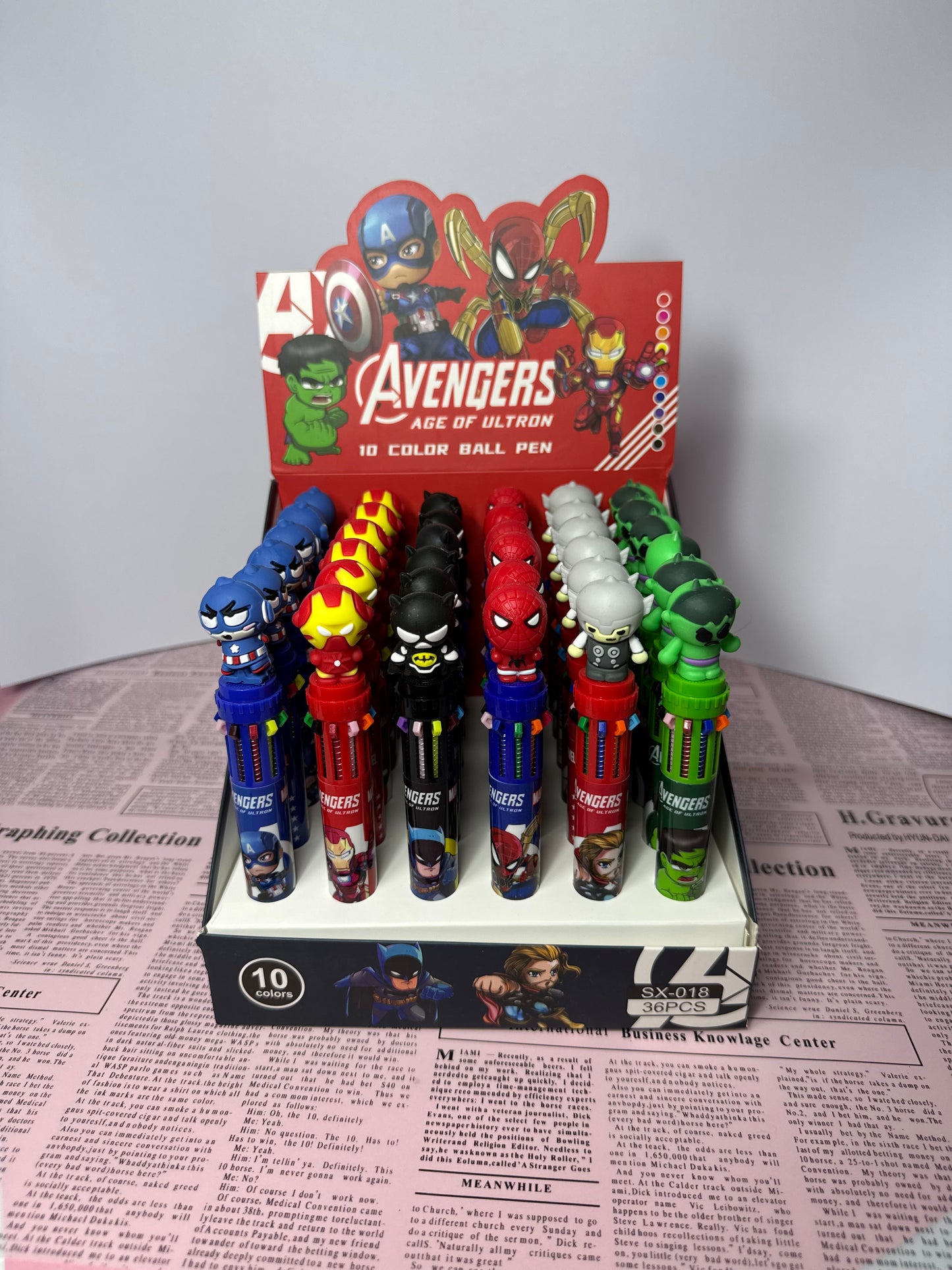 Avengers Marvel Series 10 in 1 Ball pen