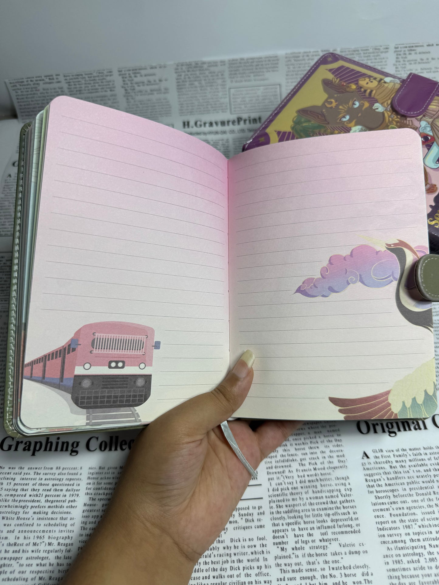 Aesthetic Animal themed journals | Send brocade |