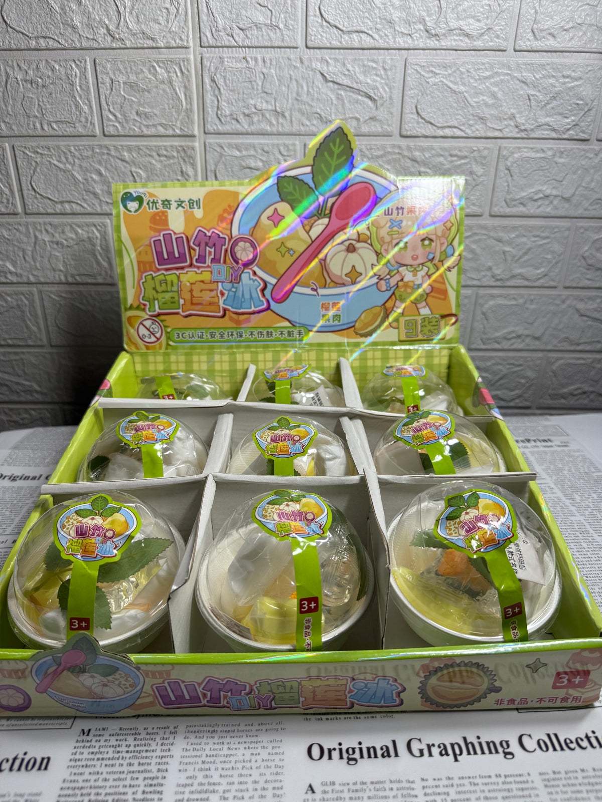DIY | Mangosteen Durian ice desert kit |