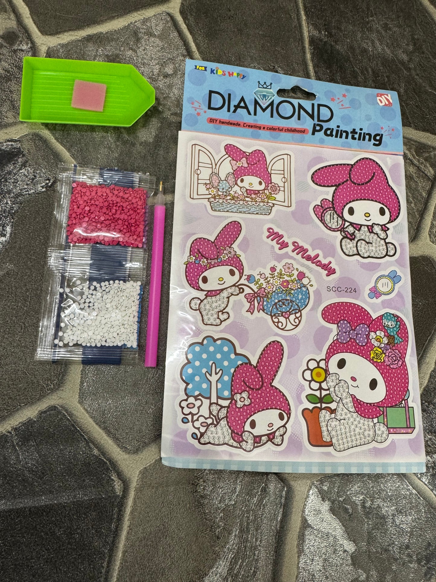 Diamond Painting With Stickers