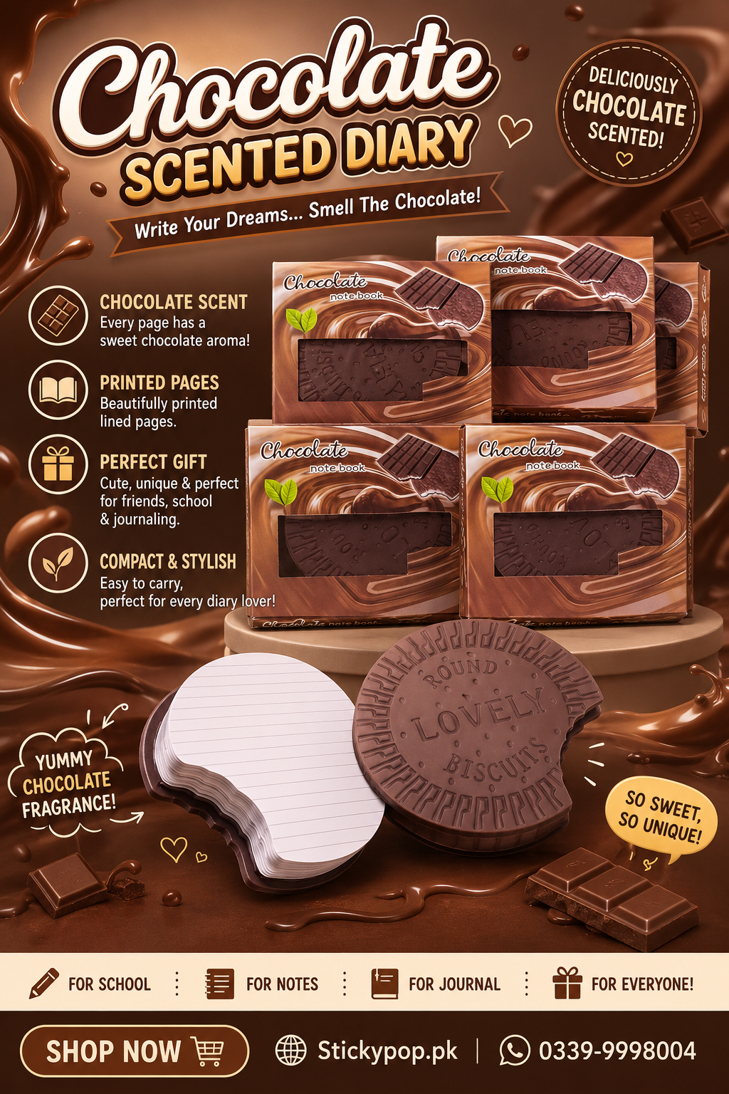 Chocolate Scented Diary