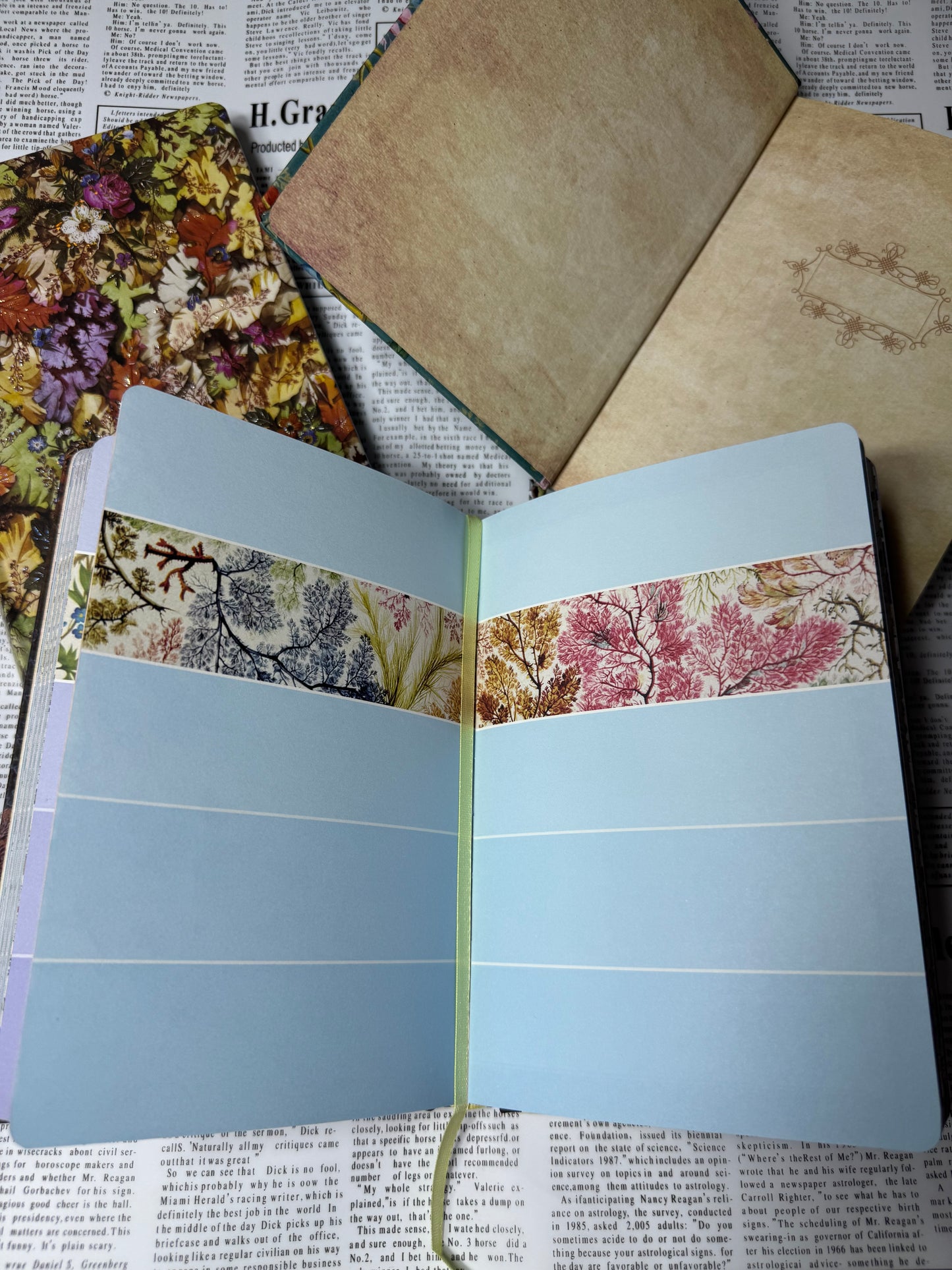 Floral Hardcover journal